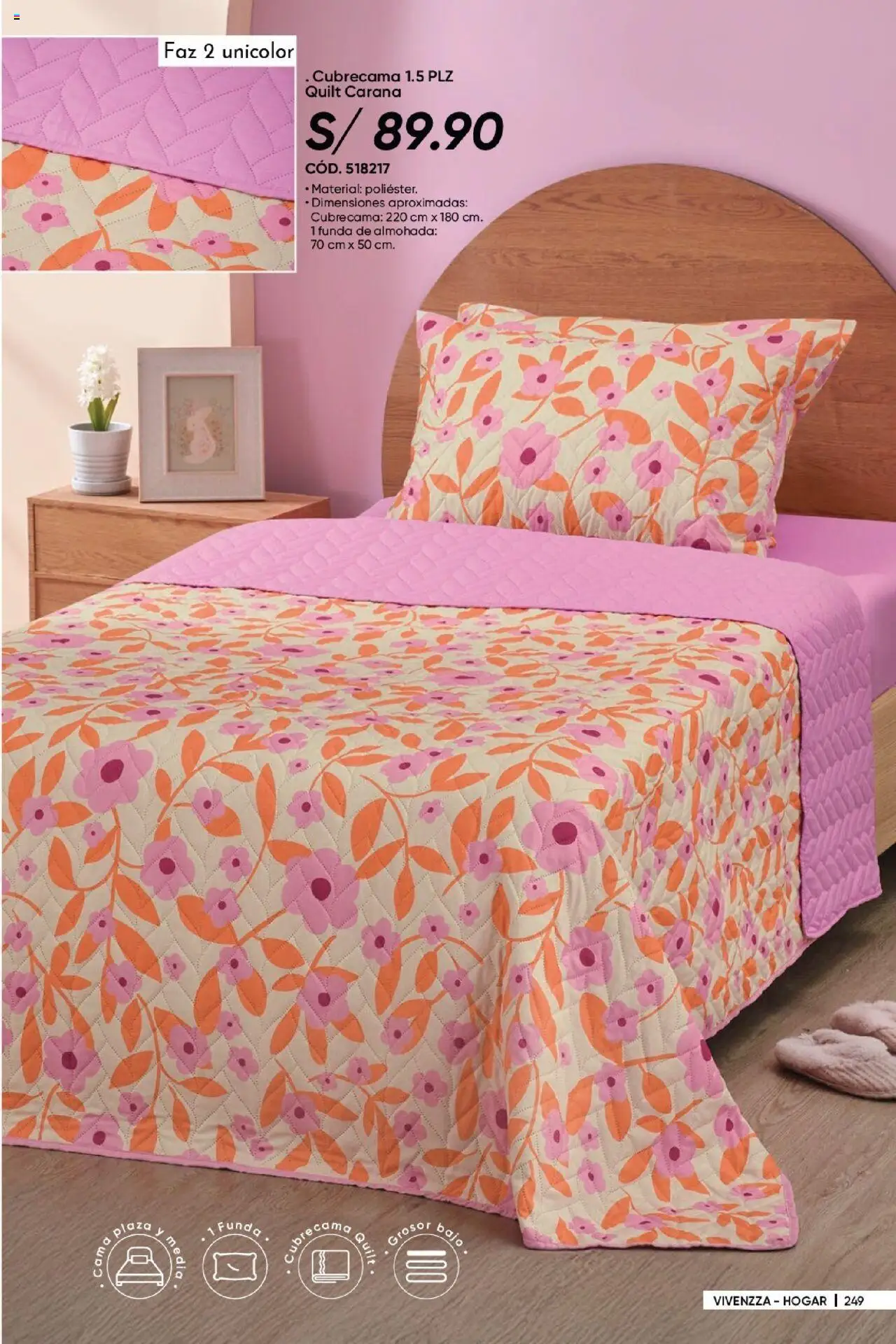 Catálogo Azzorti válido desde 28.05.2025 | Página: 251 | Productos: Cama, Almohada