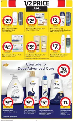 Coles catalogue - valid from 06.08.2025 | Page: 6 | Products: Shampoo, Soap, Deodorant, Body lotion