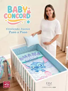 Vista previa de Colchas Concord catálogo Baby, nuevo folleto de la tienda, válido en México a partir del 01.02.2026