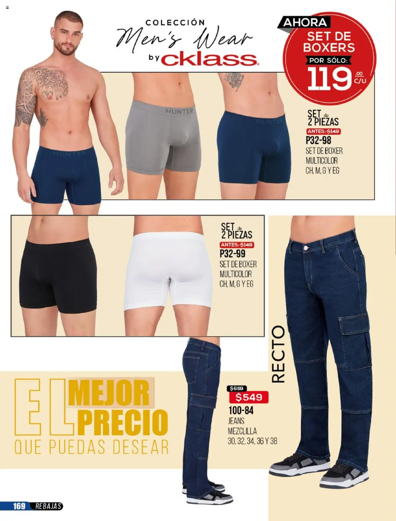 Nuevas ofertas de Cklass válidas en toda la República Mexicana desde el 30.05.2025. ¡Encuentra las mejores ofertas en Cklass catálogo Rebajas Ropa! | Página: 170 | Productos: Boxers
