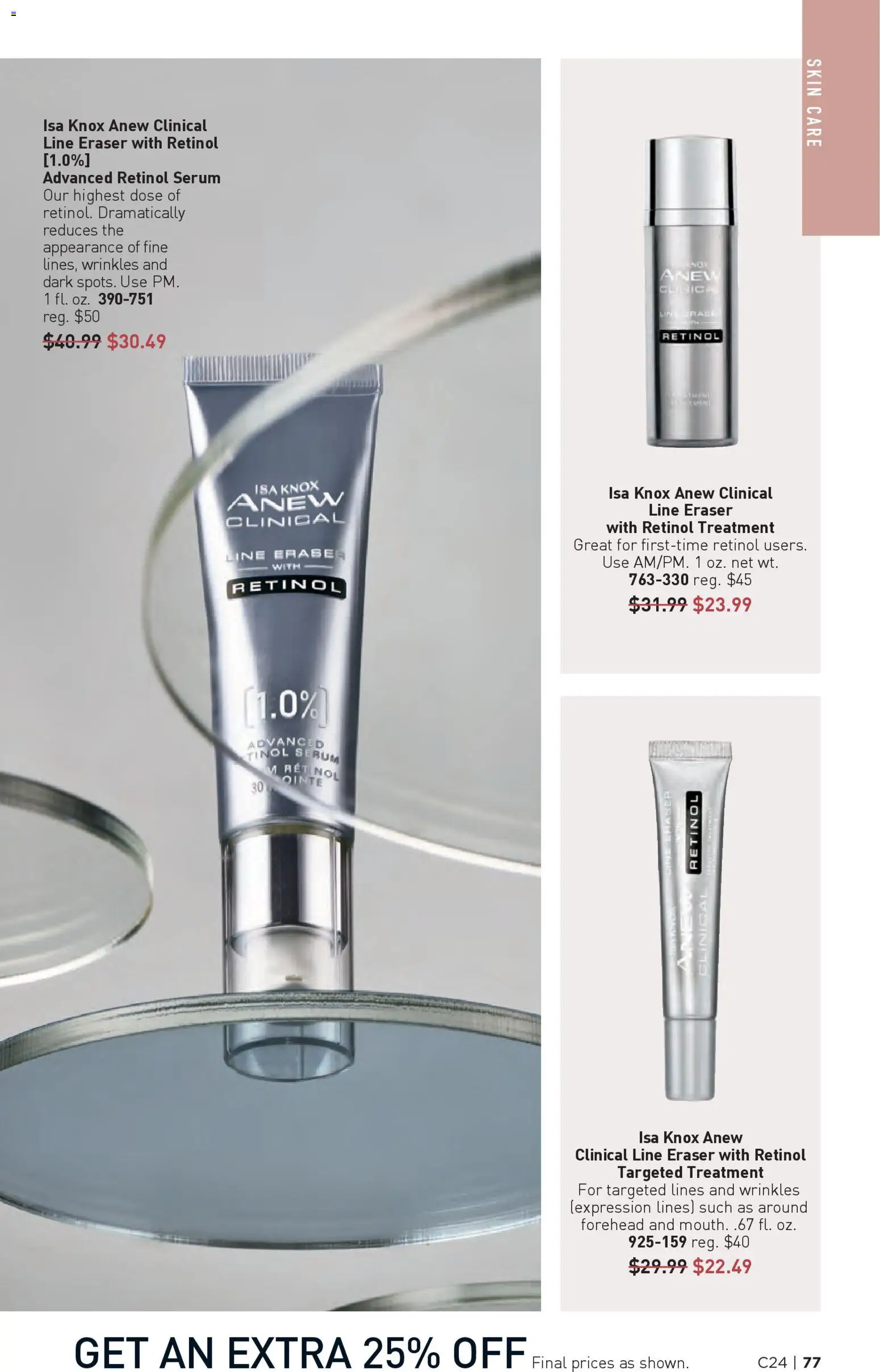 Avon Brochure - valid from 19.11.2025 | Page: 77 | Products: Eraser