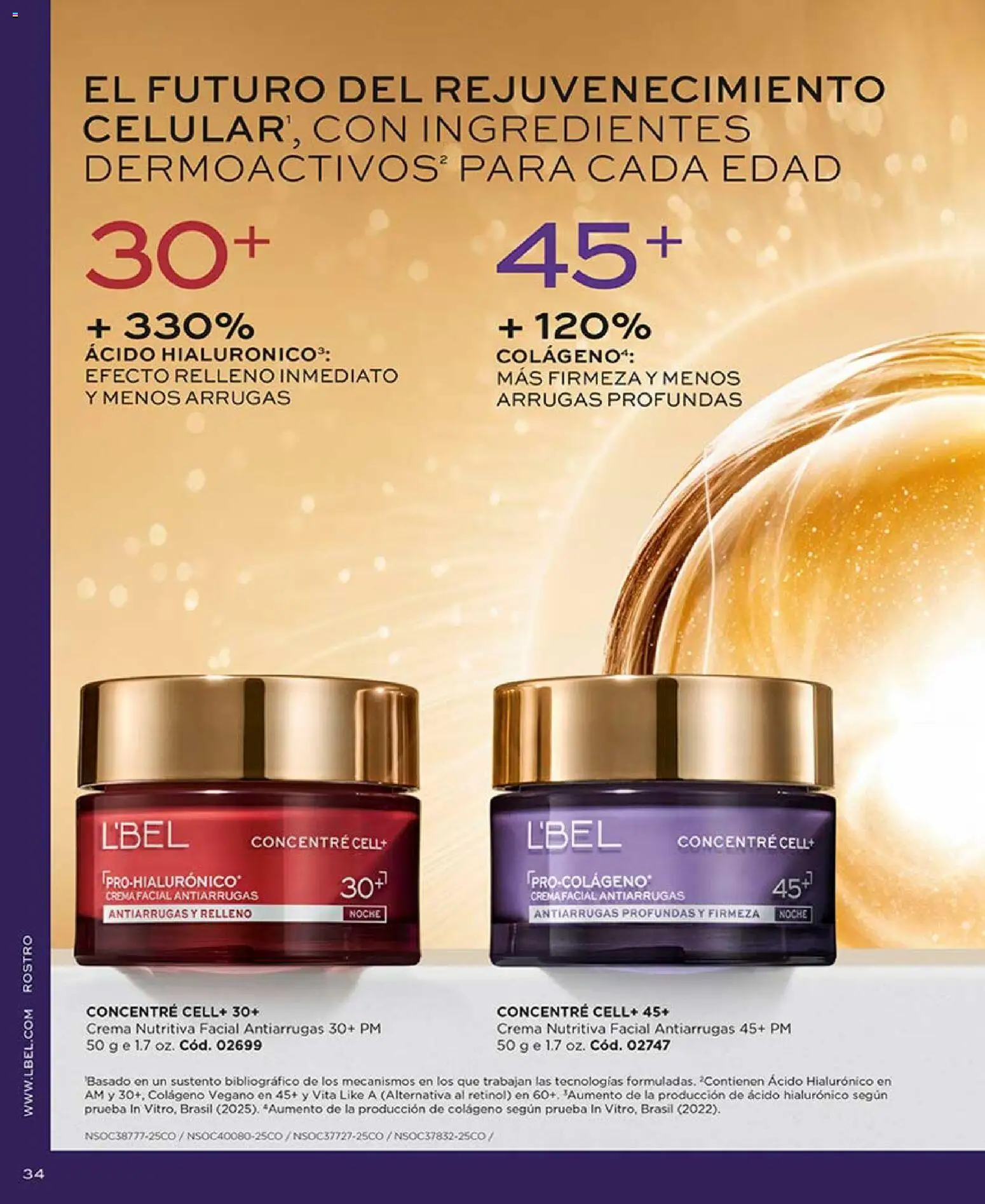 Catálogo L'Bel válido desde 04.04.2026 | Página: 34 | Productos: Crema