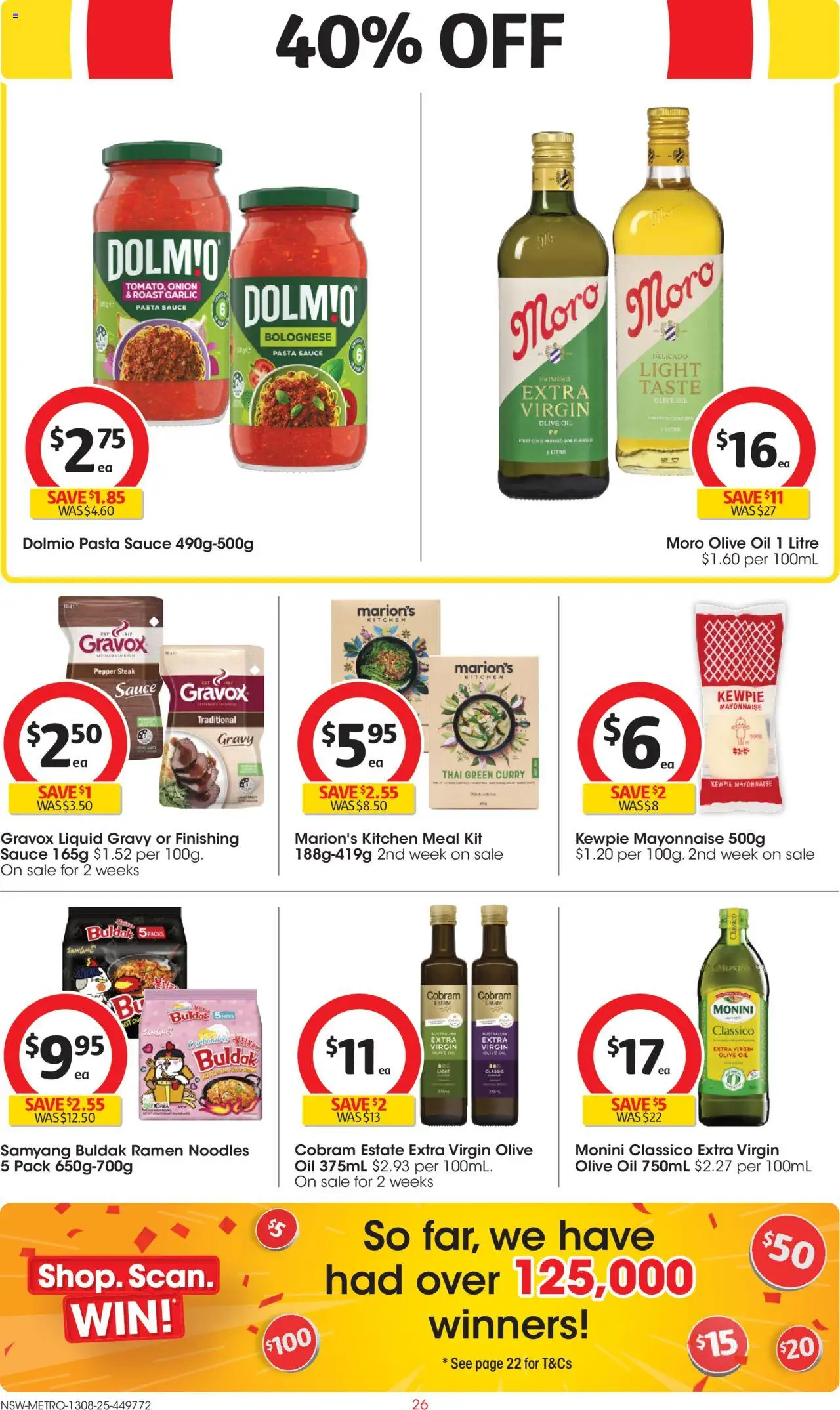 Coles catalogue - valid from 13.08.2025 | Page: 26 | Products: Curry, Steak, Mayonnaise, Pepper