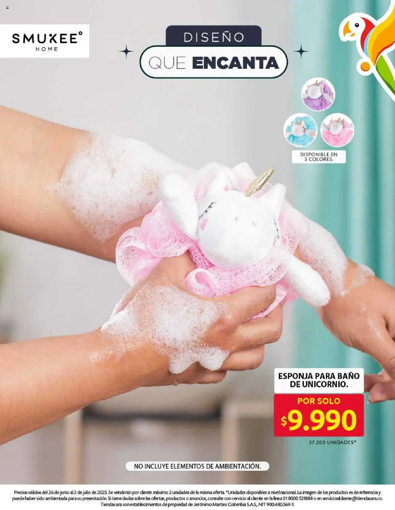 Ara revista - valida desde el 26.06.2025 | Página: 13 | Productos: Esponja, Sobre, Baño