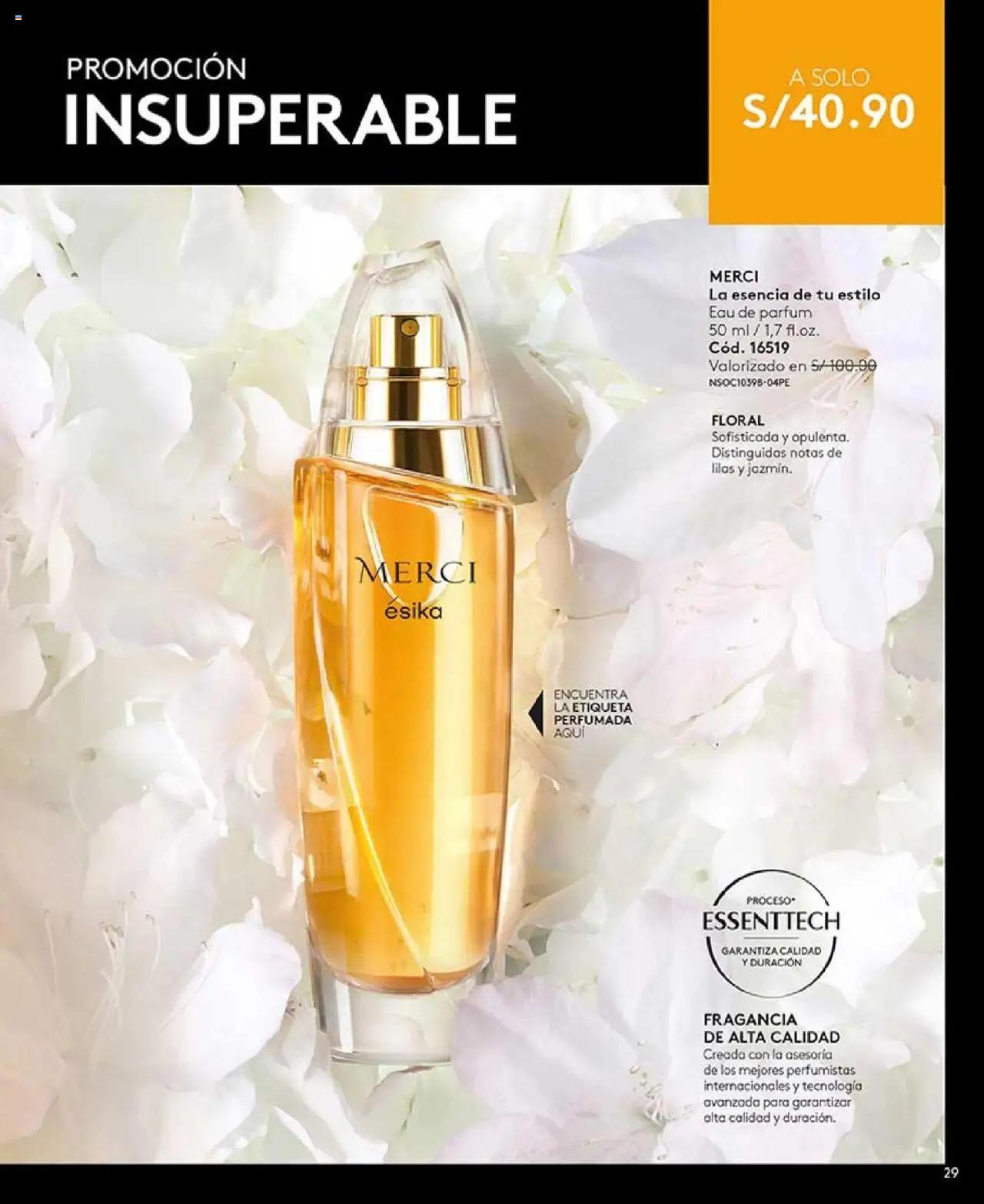 Catálogo Ésika válido desde 29.07.2025 | Página: 29 | Productos: Fragancia