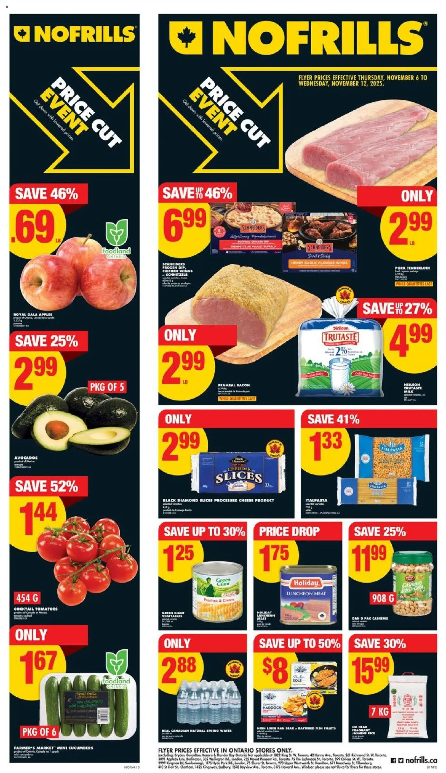 No Frills flyer valid from 06.11.2025 | Page: 1