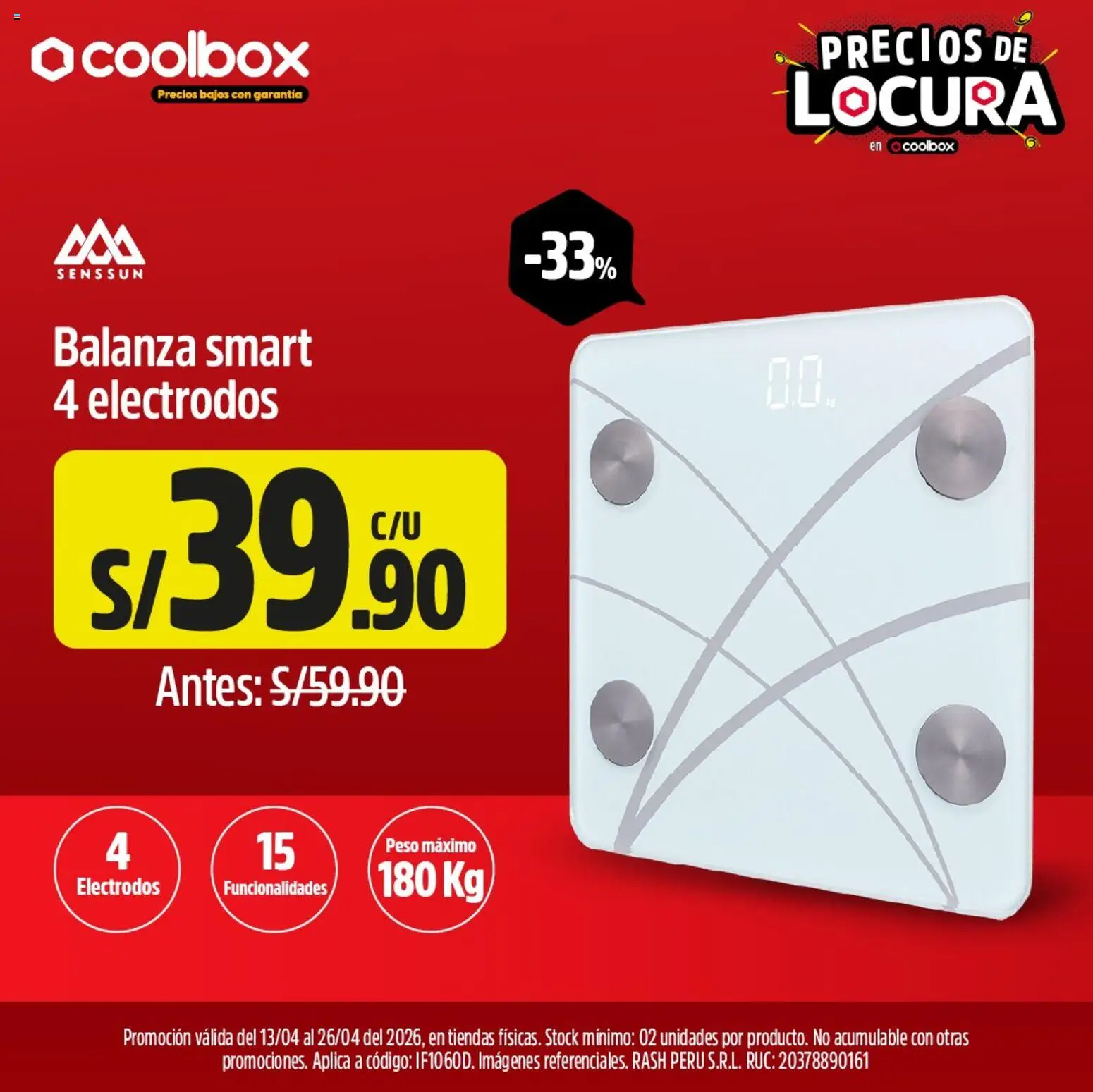 Catálogo Coolbox válido desde 13.04.2026 | Página: 3 | Productos: Peso