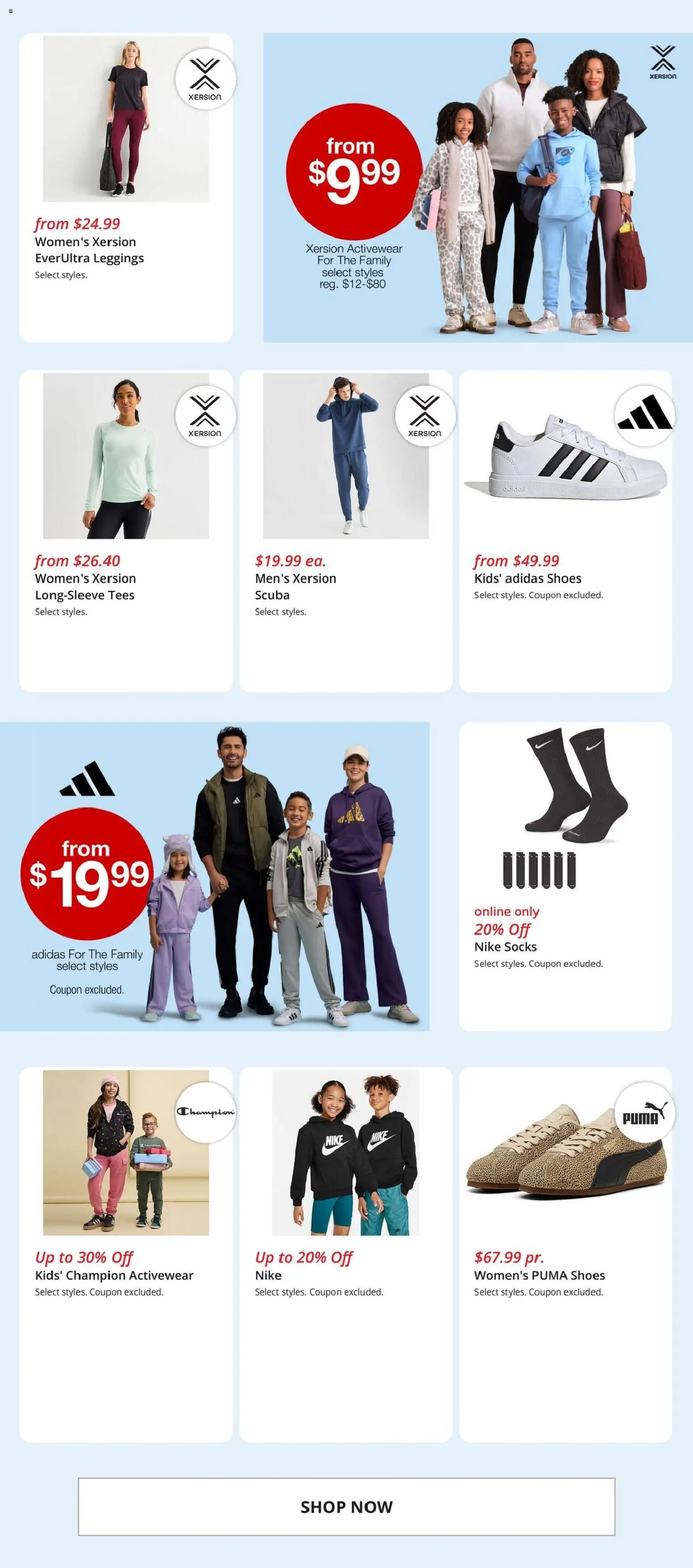 JCPenney Weekly Ad - valid from 29.12.2025 | Page: 2 | Products: Socks, Leggings