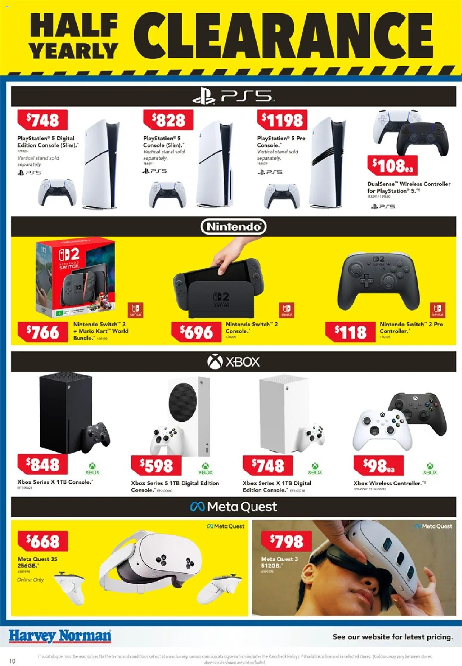 Harvey Norman catalogue - valid from 03.01.2026 | Page: 10 | Products: Accessories, Controller, Digital, Playstation