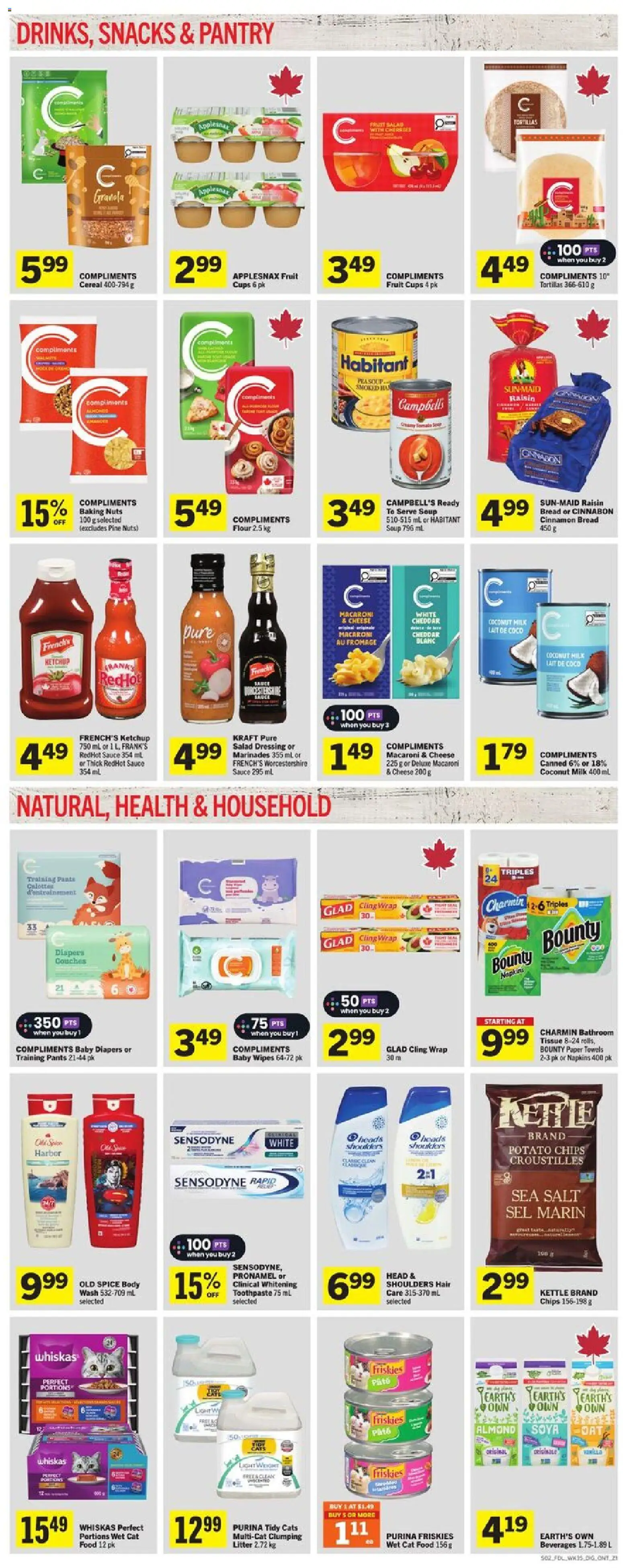 Foodland flyer valid from 25.12.2025 | Page: 4 | Products: Chips, Ketchup, Cheese, Pants