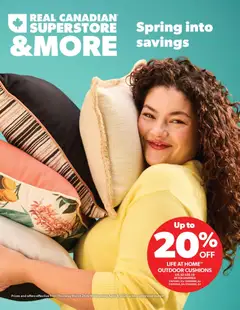 Preview of Real Canadian Superstore - Spring into savings flyer from shop Real Canadian Superstore valid from 26.03.2026