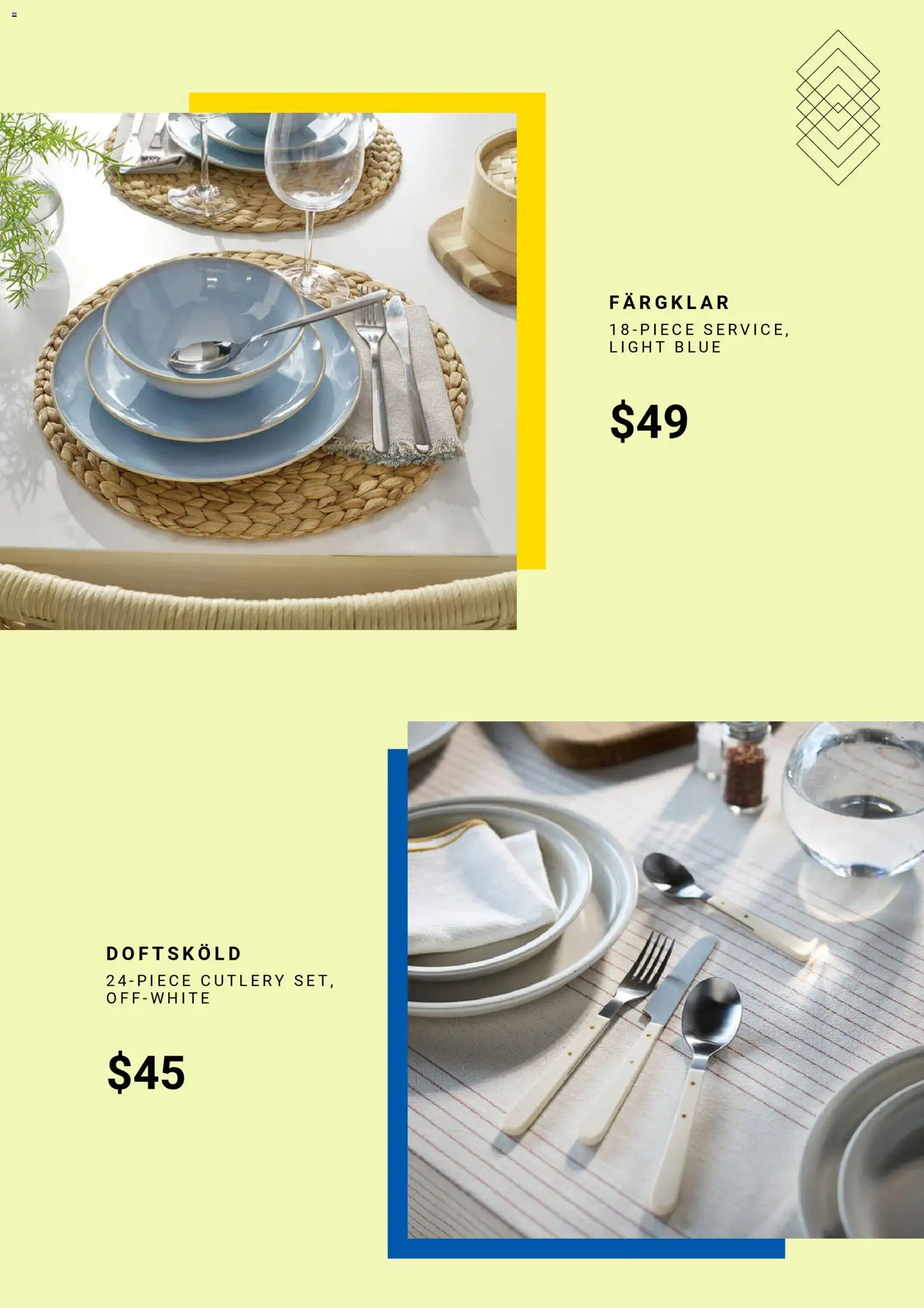 IKEA catalogue - valid from 16.01.2026 | Page: 5 | Products: Cutlery, Light