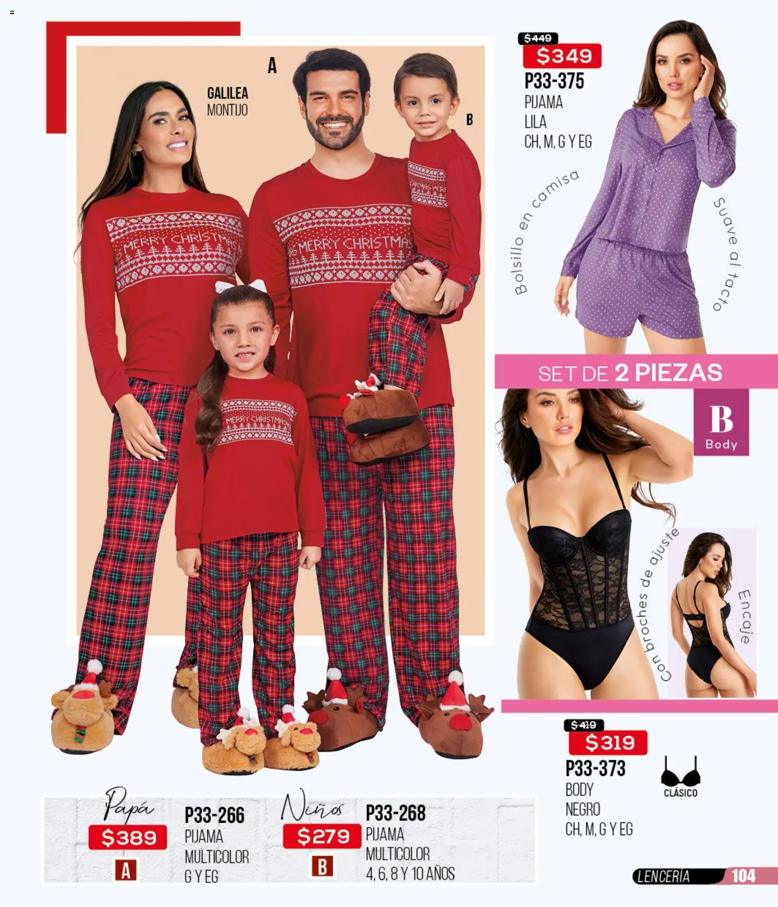 Nuevas ofertas de Cklass válidas en toda la República Mexicana desde el 15.12.2025. ¡Encuentra las mejores ofertas en Cklass catálogo Rebajas fin de año ropa! | Página: 105 | Productos: Papa, Pijama, Camisa, Lenceria