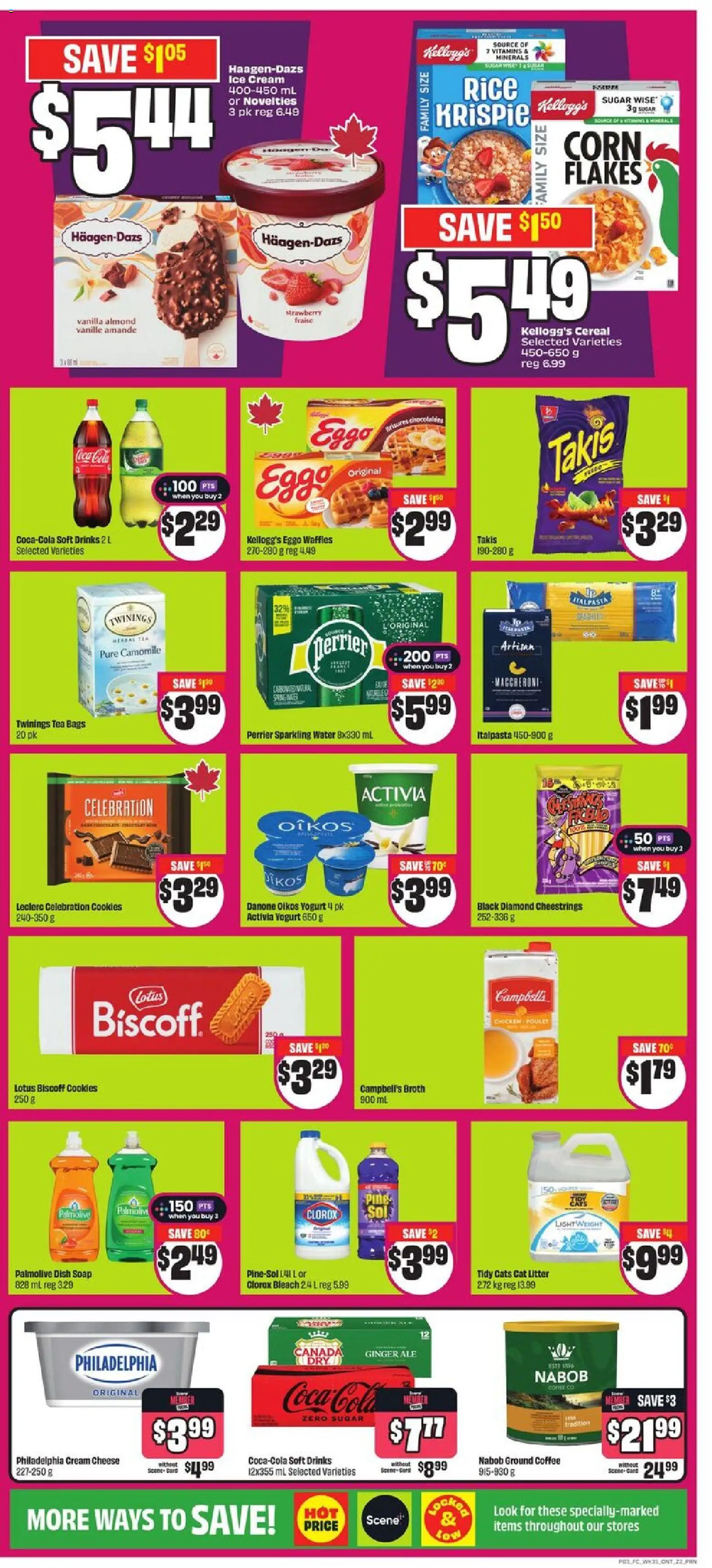 FreshCo flyer valid from 26.12.2025 | Page: 4 | Products: Tea, Cookies, Ice cream, Cheese