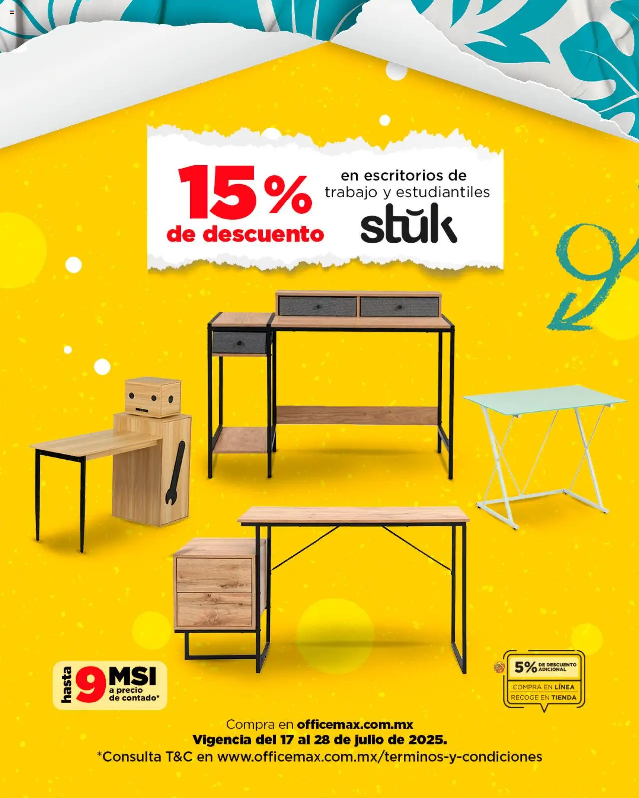 Nuevas ofertas de OfficeMax válidas en toda la República Mexicana desde el 17.07.2025. ¡Encuentra las mejores ofertas en OfficeMax - Catálogo! | Página: 1