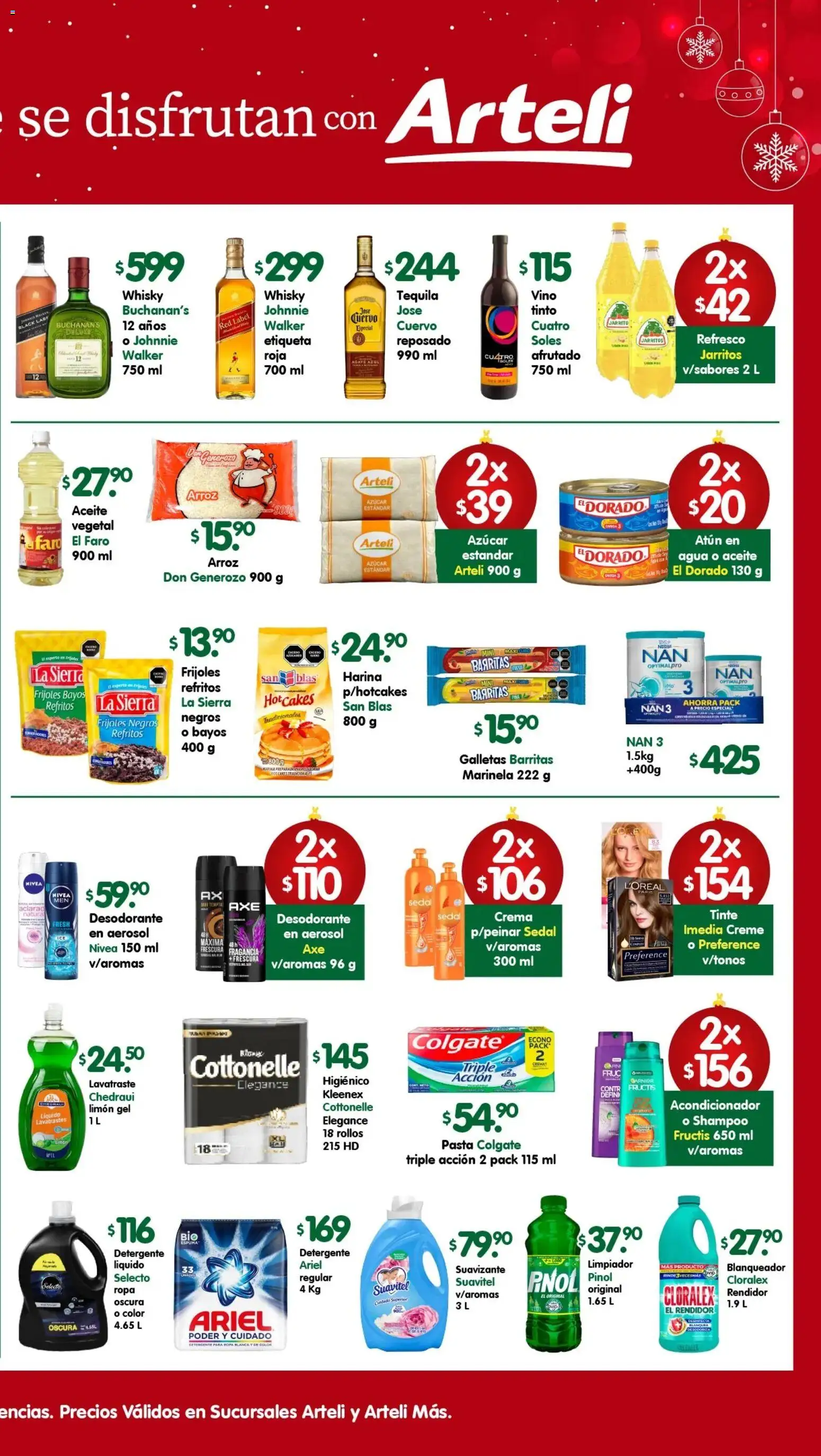 Nuevas ofertas de Arteli válidas en toda la República Mexicana desde el 01.12.2025. ¡Encuentra las mejores ofertas en Arteli folleto! | Página: 2
