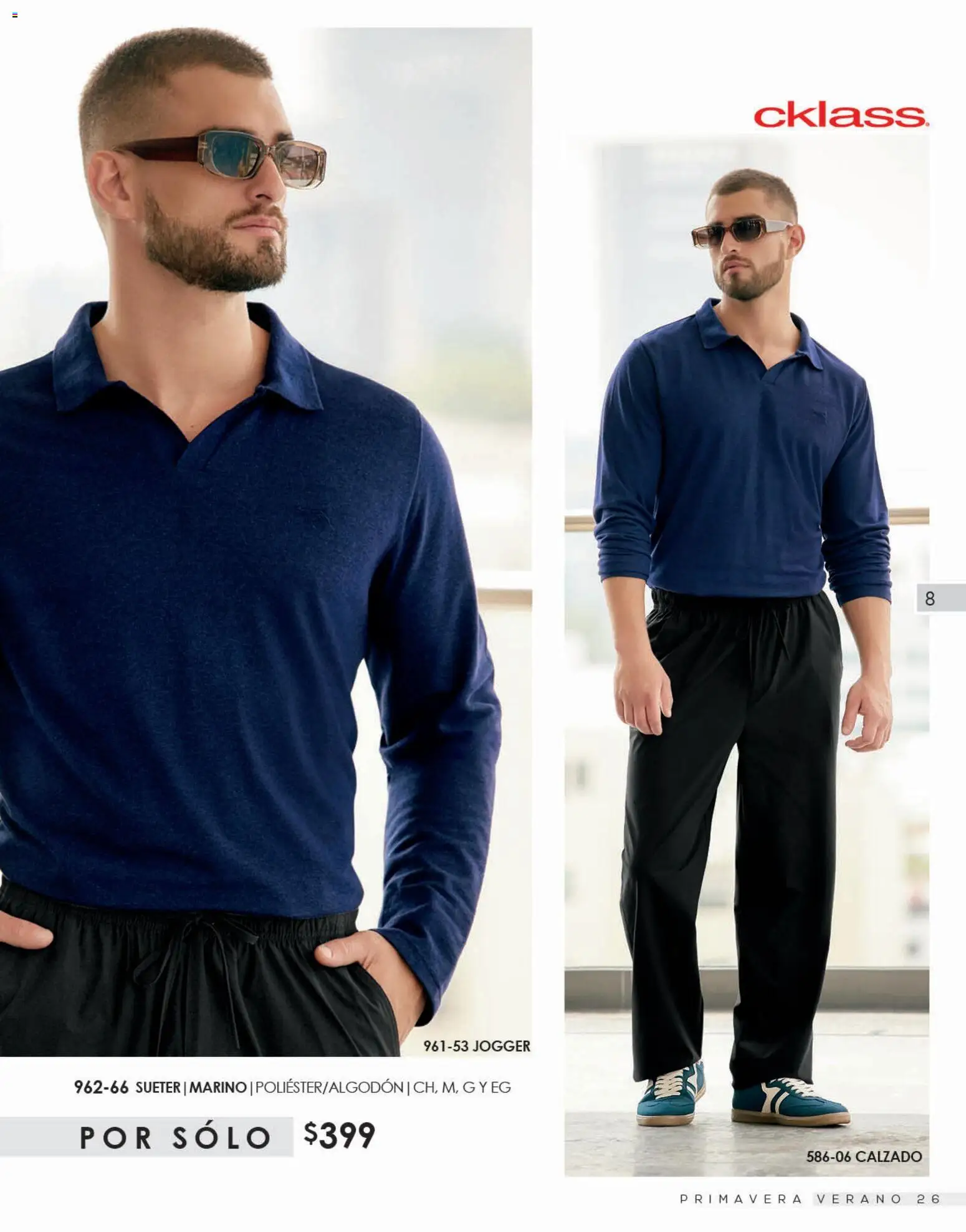 Nuevas ofertas de Cklass válidas en toda la República Mexicana desde el 02.01.2026. ¡Encuentra las mejores ofertas en Cklass catálogo Calzado Caballero! | Página: 84 | Productos: Suéter