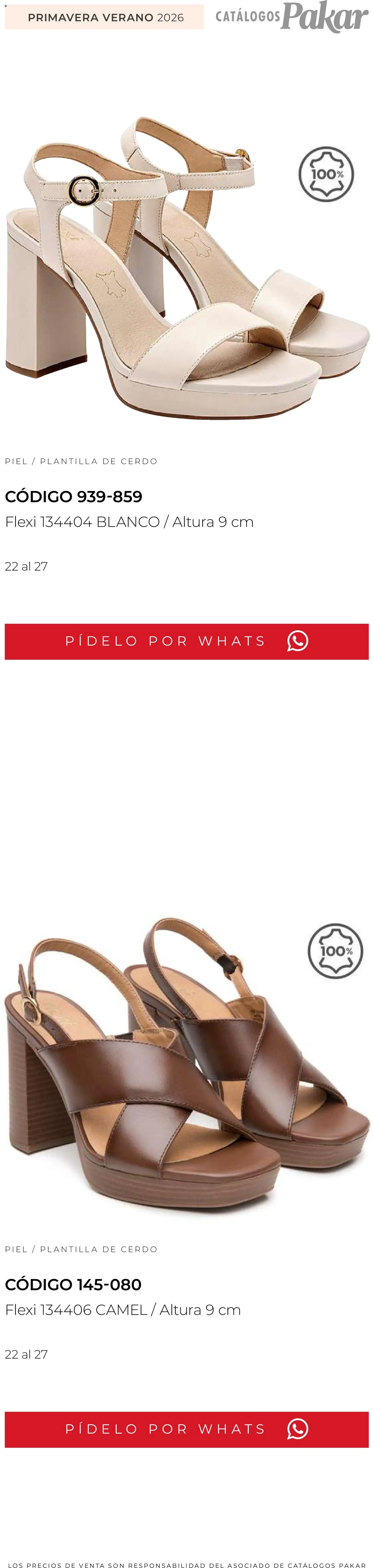 Nuevas ofertas de SC Pakar válidas en toda la República Mexicana desde el 04.03.2026. ¡Encuentra las mejores ofertas en SC Pakar catálogo Flexi PV26! | Página: 42 | Productos: Cerdo