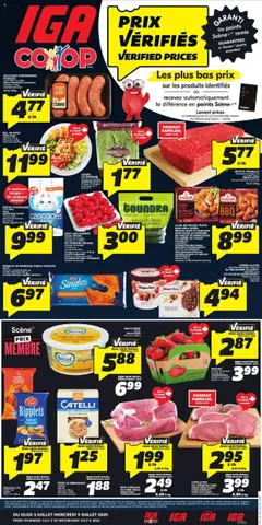 Preview of IGA weekly flyer / circulaire from shop IGA valid from 03.07.2025