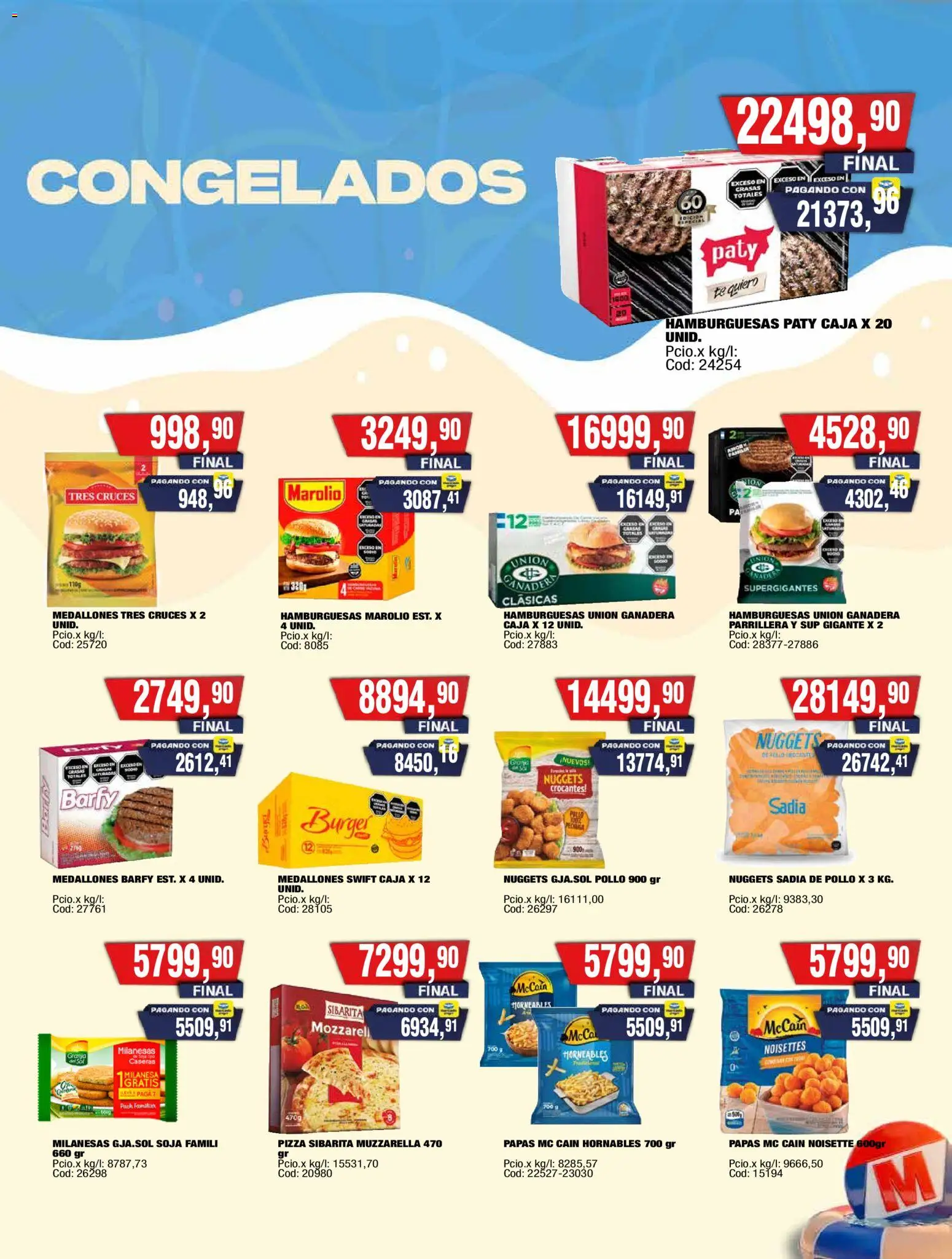 Maxiconsumo ofertas │ válido desde el 05.01.2026 | Página: 15 | Productos: Caja, Milanesa, Pizza, Té