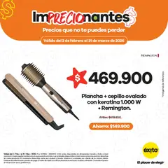 Éxito catálogo -  Vista previa de la revista de la tienda Éxito valido desde el 02.02.2026 | Página: 2 | Productos: Té, Plancha, Cepillo