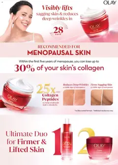 Preview of Priceline Pharmacy Anything Menopause Magazine - valid from 02.10.2025 | Page: 17 | Products: Moisturiser, Collagen