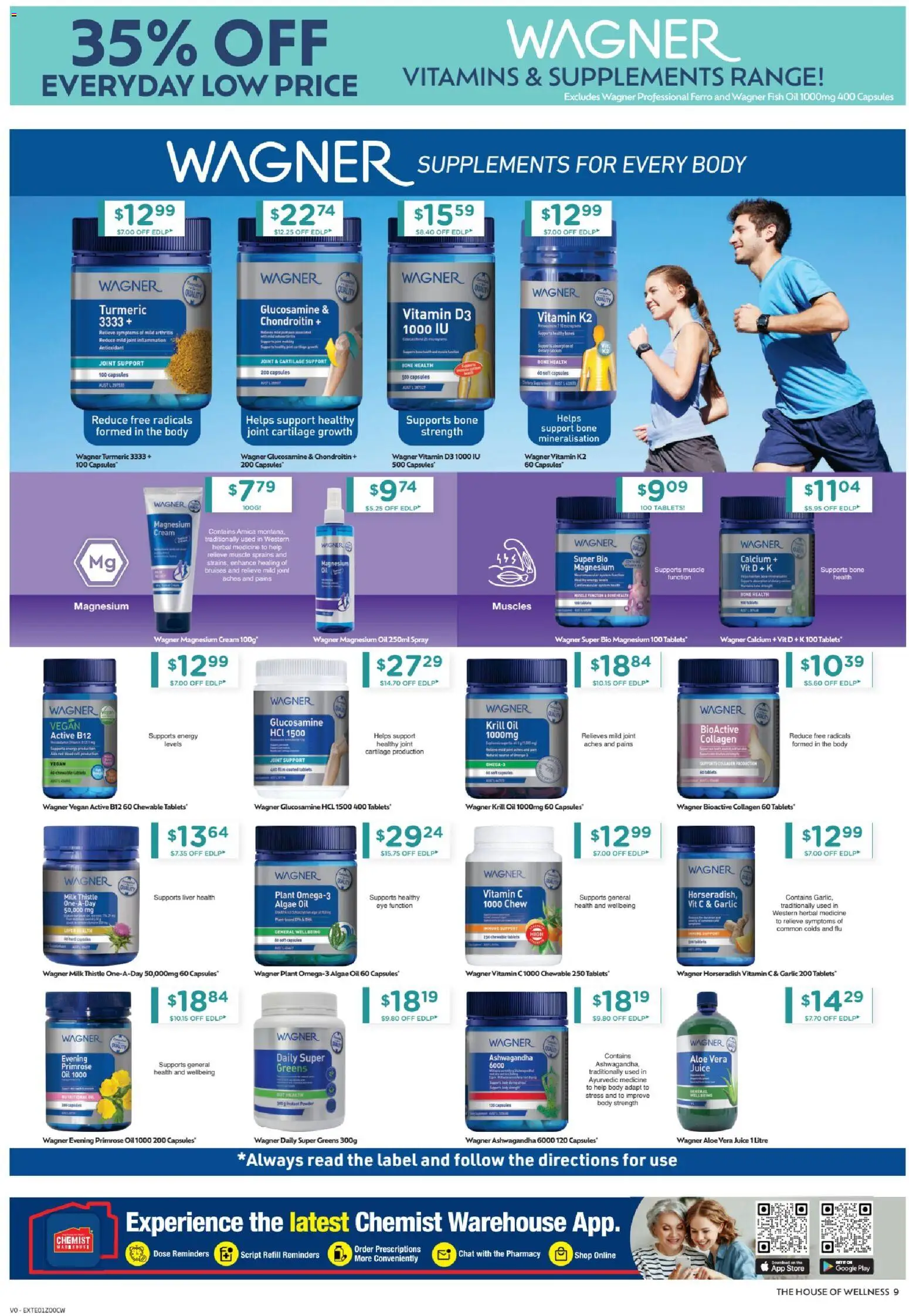 Chemist Warehouse catalogue - valid from 09.04.2026 | Page: 9 | Products: Milk, Oil, Juice, Greens