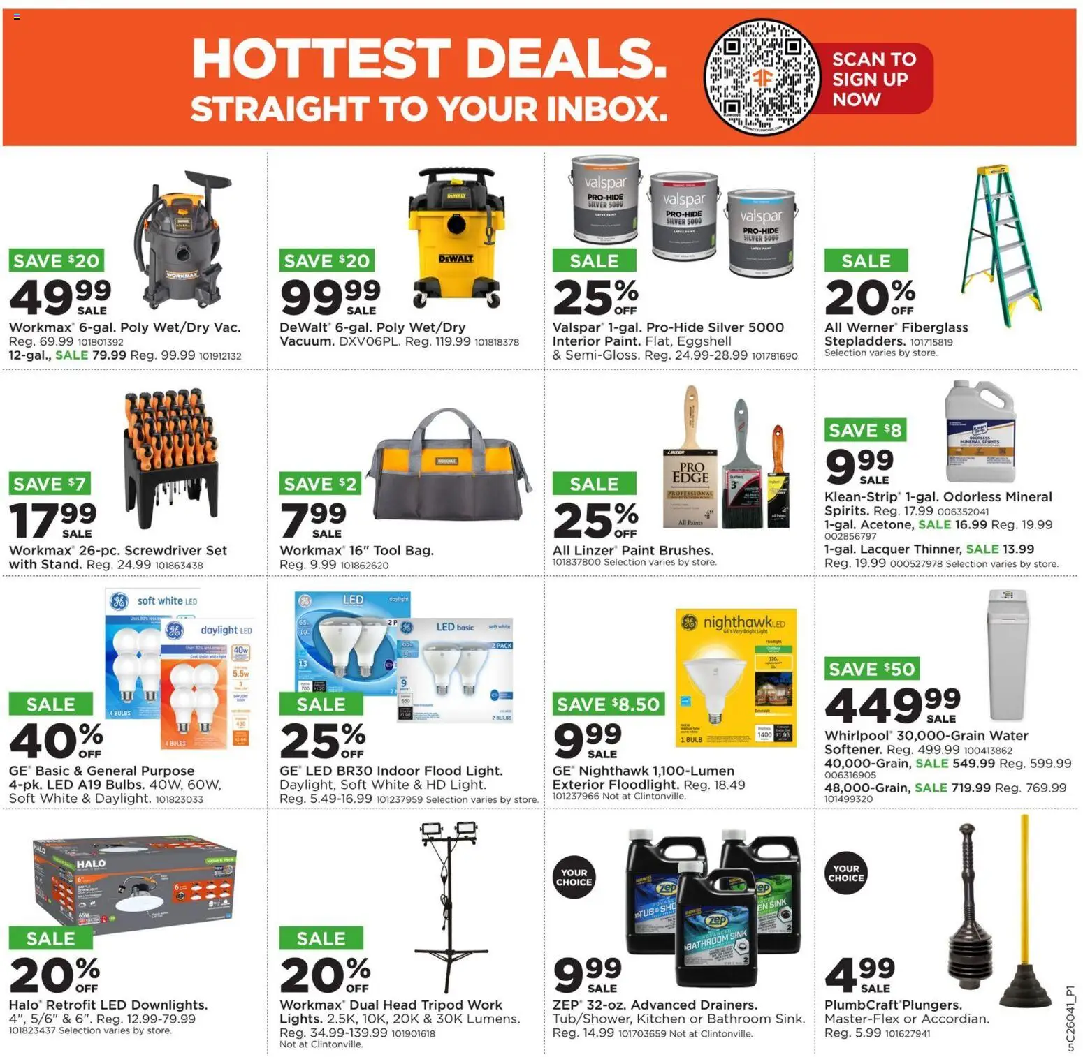 Mills Fleet Farm Weekly Ad - valid from 19.01.2026 | Page: 5 | Products: Screwdriver, Water
