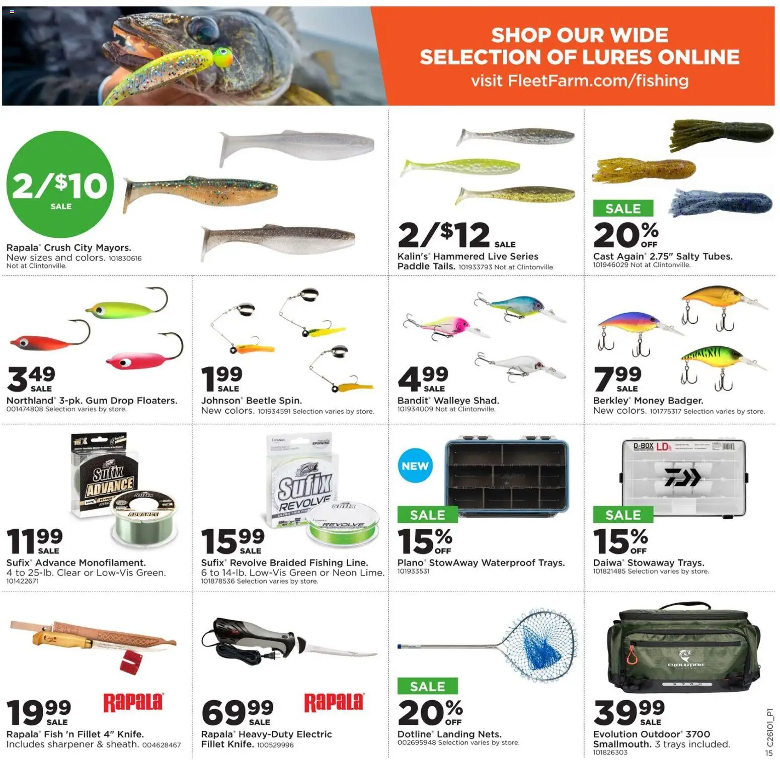 Mills Fleet Farm Weekly Ad - valid from 02.03.2026 | Page: 18 | Products: Fish
