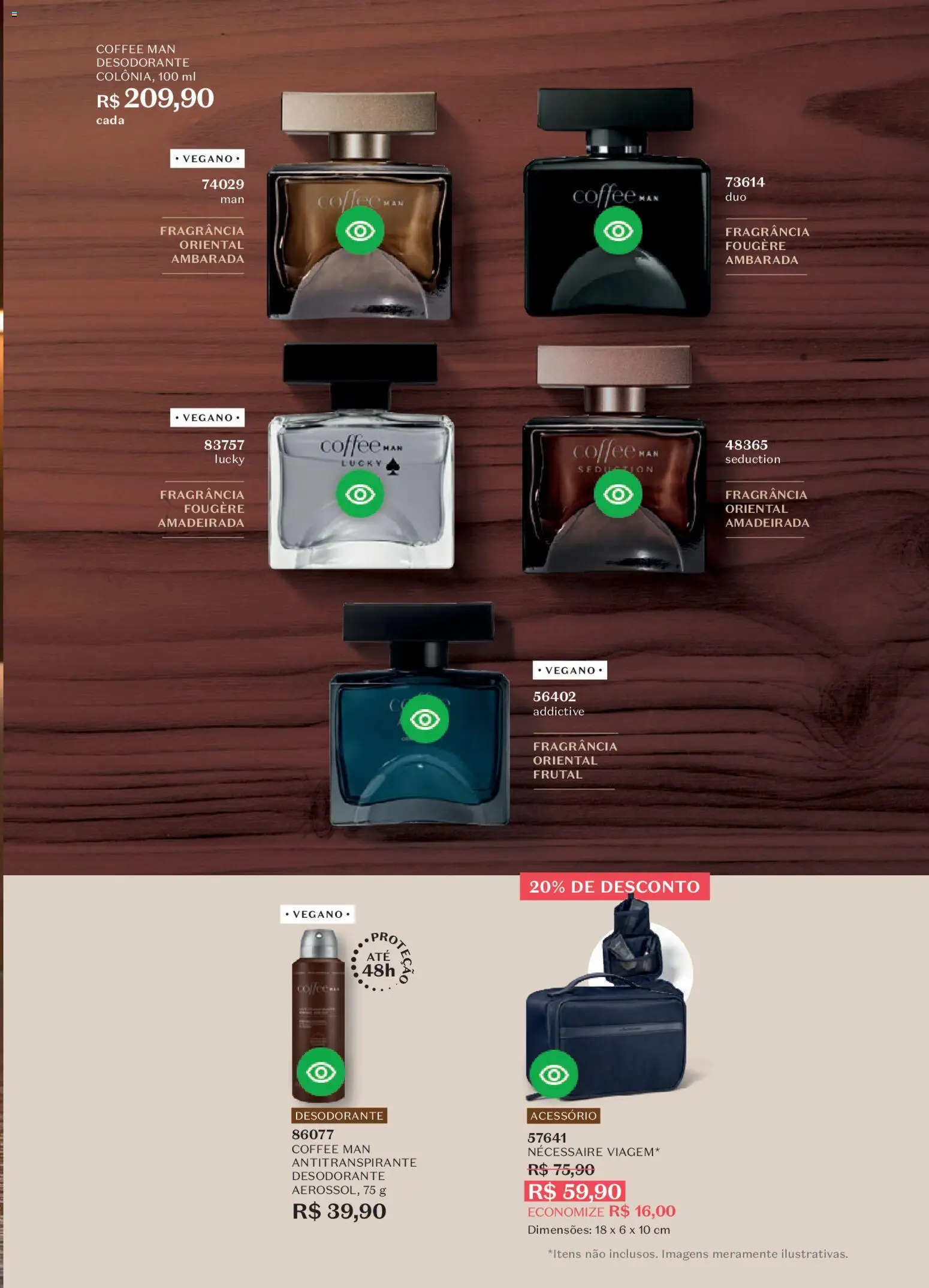 O Boticário Folheto - válido de 09.02.2026 | Página: 84 | Produtos: Fragrância, Desodorante, Necessaire