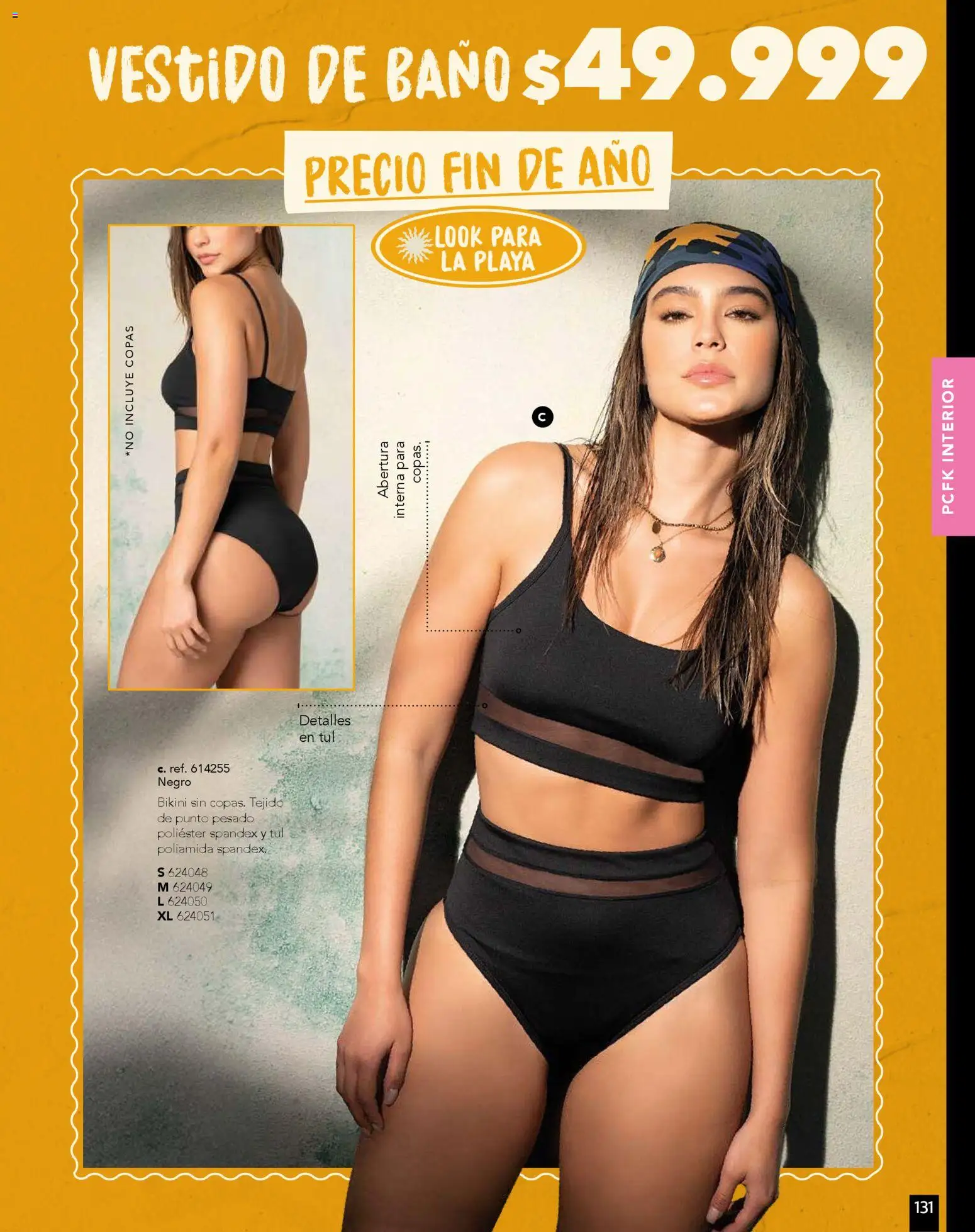Pacifika revista - valida desde el 01.11.2025 | Página: 131 | Productos: Bikini, Baño, Vestido, Vestido de baño