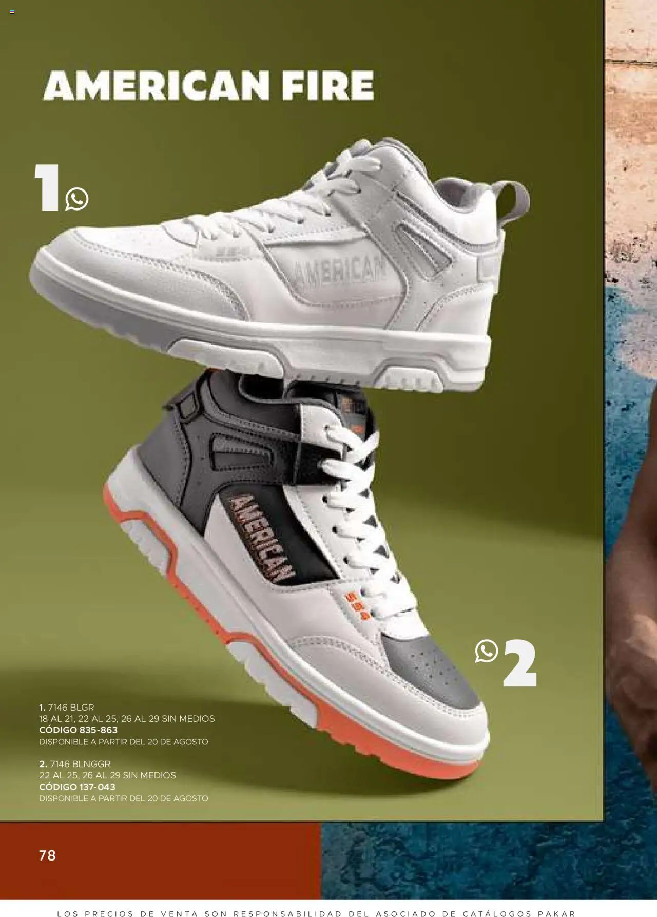 Nuevas ofertas de SC Pakar válidas en toda la República Mexicana desde el 24.07.2025. ¡Encuentra las mejores ofertas en SC Pakar - Catálogo Junior otoño / invierno! | Página: 78