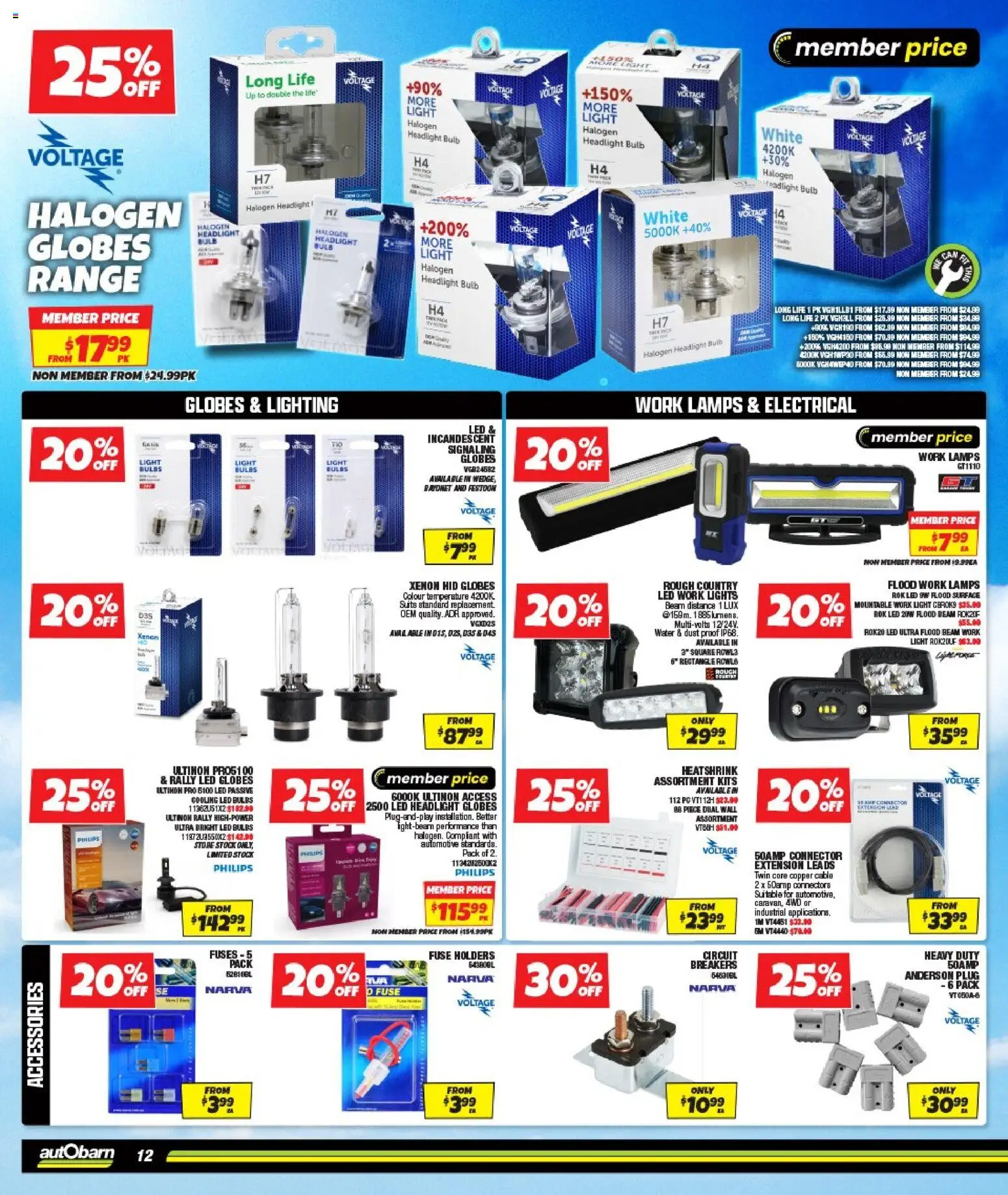 Autobarn catalogue - valid from 07.01.2026 | Page: 12 | Products: Light, Kits, Accessories, Bulb