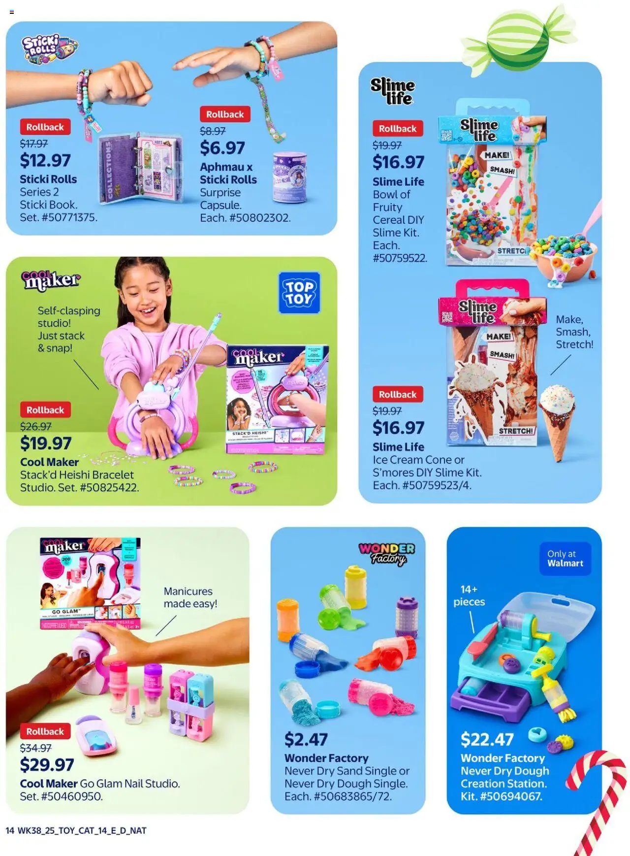 Walmart flyer valid from 16.10.2025 | Page: 15 | Products: Cream, Ice cream