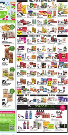 Stop & Shop Weekly Circular - CT - valid from 18.07.2025 | Page: 5 | Products: Dog Food, Juice, Chips, Salad