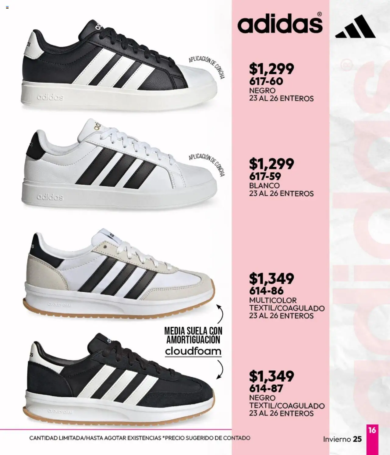 Nuevas ofertas de Cklass válidas en toda la República Mexicana desde el 16.09.2025. ¡Encuentra las mejores ofertas en Cklass - Catálogo Invierno Sportbrands! | Página: 17
