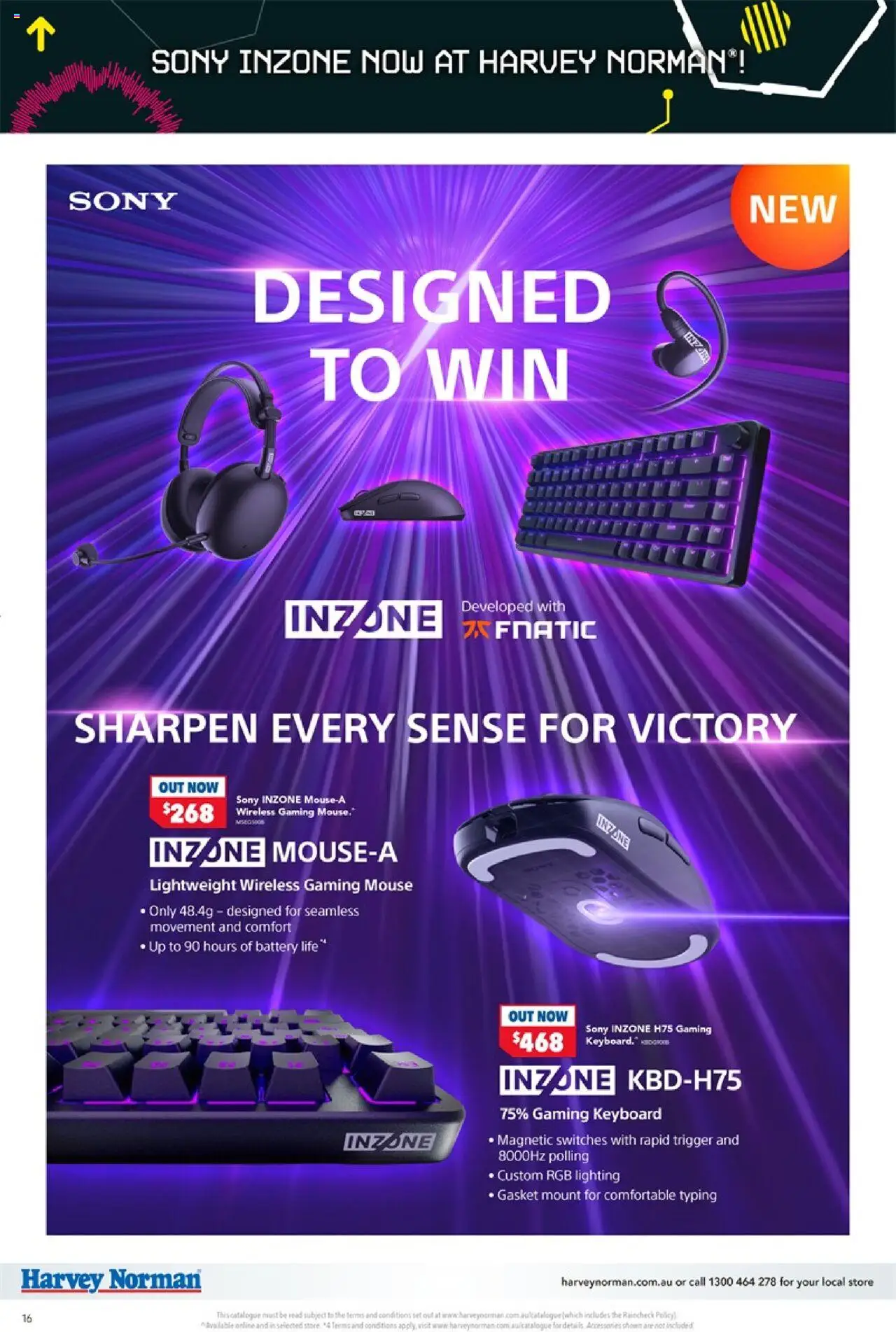 Harvey Norman catalogue - valid from 10.10.2025 | Page: 16 | Products: Battery, Accessories, Mouse, Keyboard