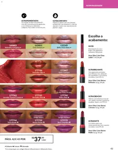 Avon - Campanha 01 - Pré-Visualização do folheto da loja Avon, válido de 19.12.2025 | Página: 43