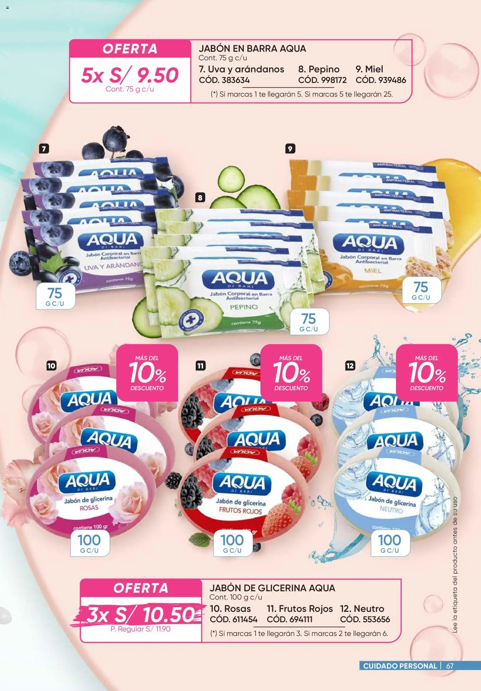 Catálogo Azzorti válido desde 07.01.2026 | Página: 67 | Productos: Jabón, Té, Arándanos