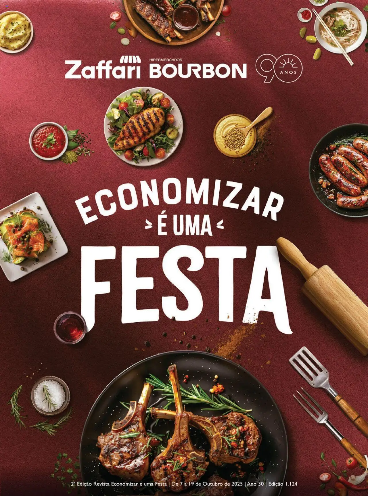Zaffari Folheto - válido de 07.10.2025 | Página: 1 | Produtos: Revista, Bourbon