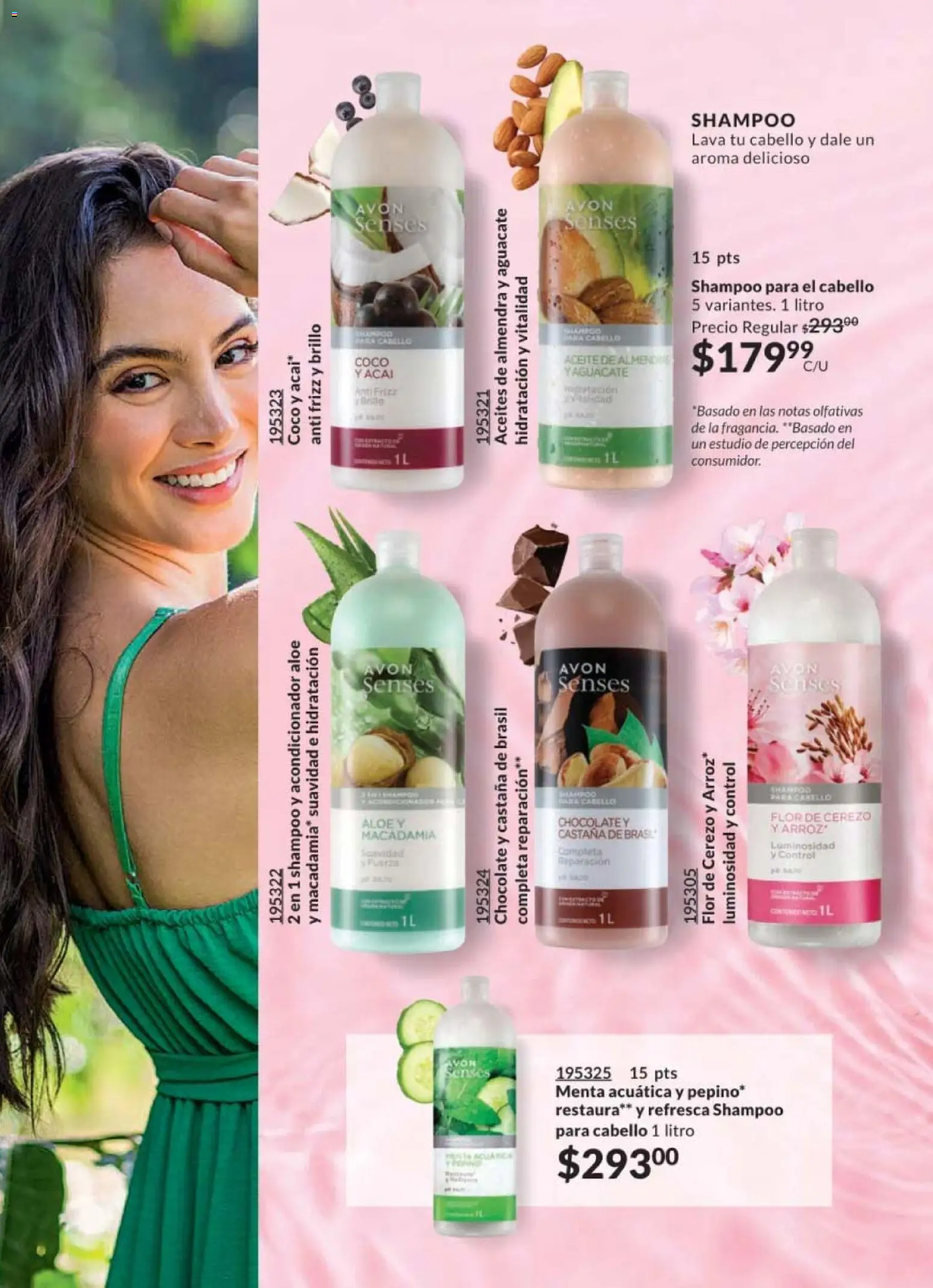 Nuevas ofertas de AVON válidas en toda la República Mexicana desde el 07.11.2025. ¡Encuentra las mejores ofertas en AVON campaña 17 2025! | Página: 187 | Productos: Aceite, Aguacate, Chocolate, Acondicionador