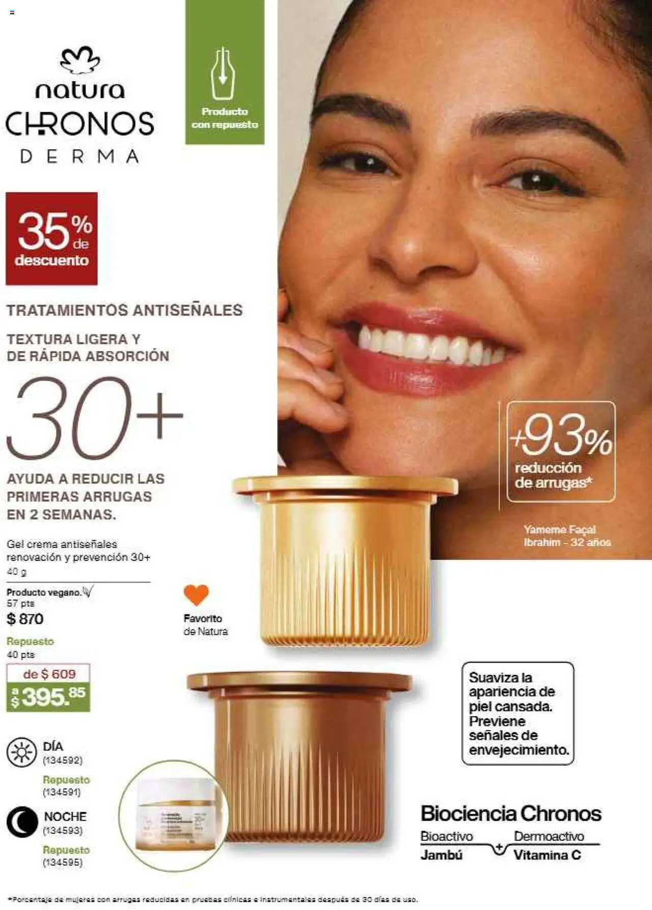 Nuevas ofertas de Natura válidas en toda la República Mexicana desde el 09.09.2025. ¡Encuentra las mejores ofertas en Natura - Campaña 14 2025! | Página: 80 | Productos: Crema