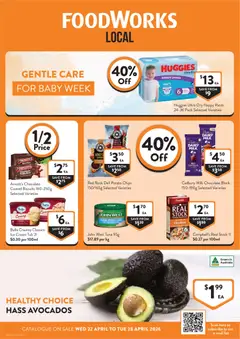 Preview of Foodworks catalogue SA - valid from 22.04.2026