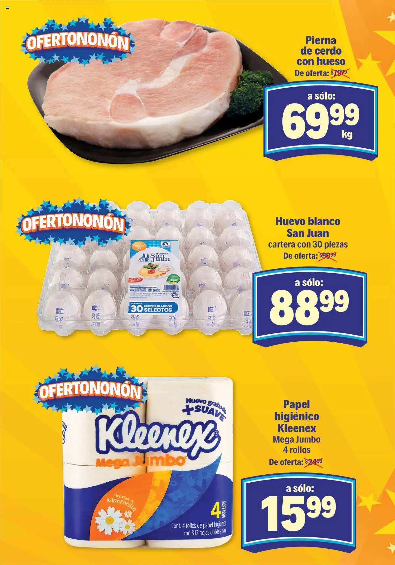 Nuevas ofertas de S-Mart válidas en toda la República Mexicana desde el 17.10.2025. ¡Encuentra las mejores ofertas en S-Mart folleto Ofertas de Feria Reynosa! | Página: 1 | Productos: Huevo, Huevos, Cerdo, Papel higiénico
