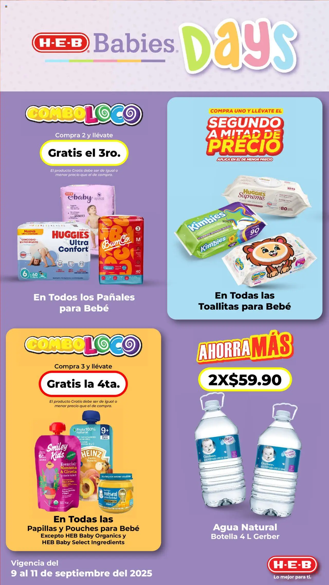 Nuevas ofertas de H-E-B válidas en toda la República Mexicana desde el 09.09.2025. ¡Encuentra las mejores ofertas en H-E-B - Folleto! | Página: 8 | Productos: Azúcar, Manzana, Mango, Botella