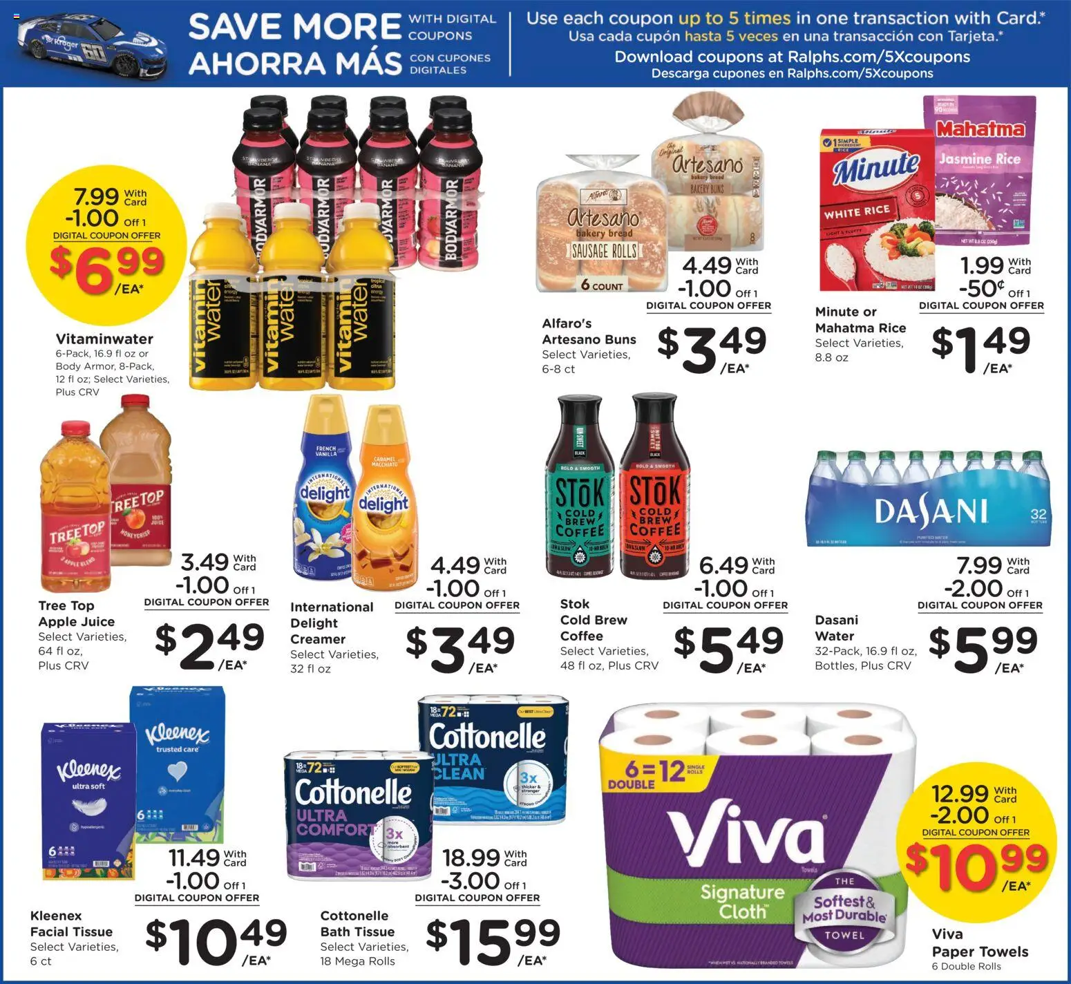 Ralphs Weekly Ad - valid from 04.03.2026 | Page: 11 | Products: Bath, Bread, Rice, Water
