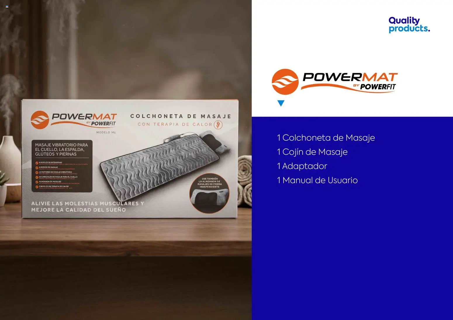 Catálogo Quality Products válido desde 01.04.2026 | Página: 42 | Productos: Almohada, Adaptador