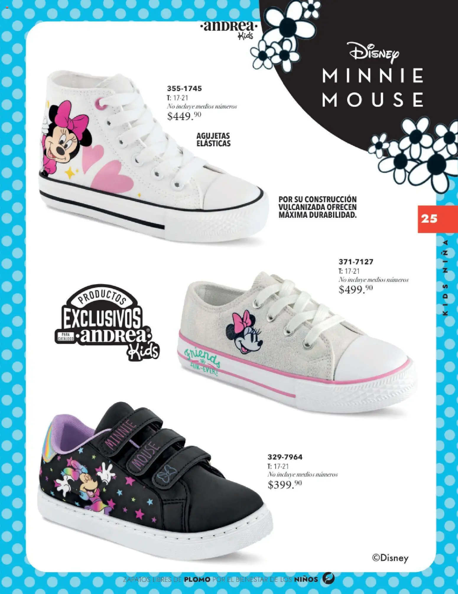 Nuevas ofertas de Andrea válidas en toda la República Mexicana desde el 26.11.2025. ¡Encuentra las mejores ofertas en Andrea catálogo Infantil Kids! | Página: 24 | Productos: Zapatos, Mouse