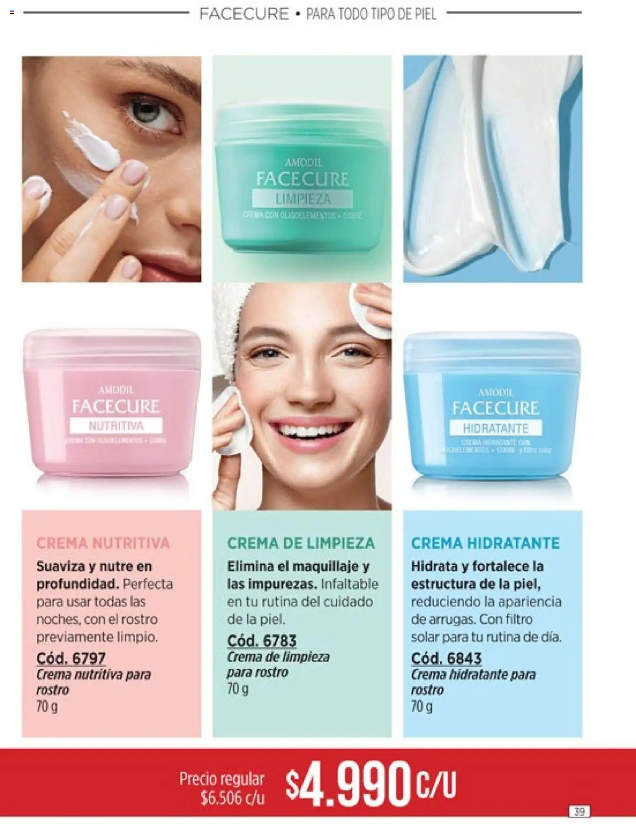 Catálogo Amodil Campaña 12 │ válido desde el 26.06.2025 | Página: 39 | Productos: Maquillaje, Crema de limpieza, Crema