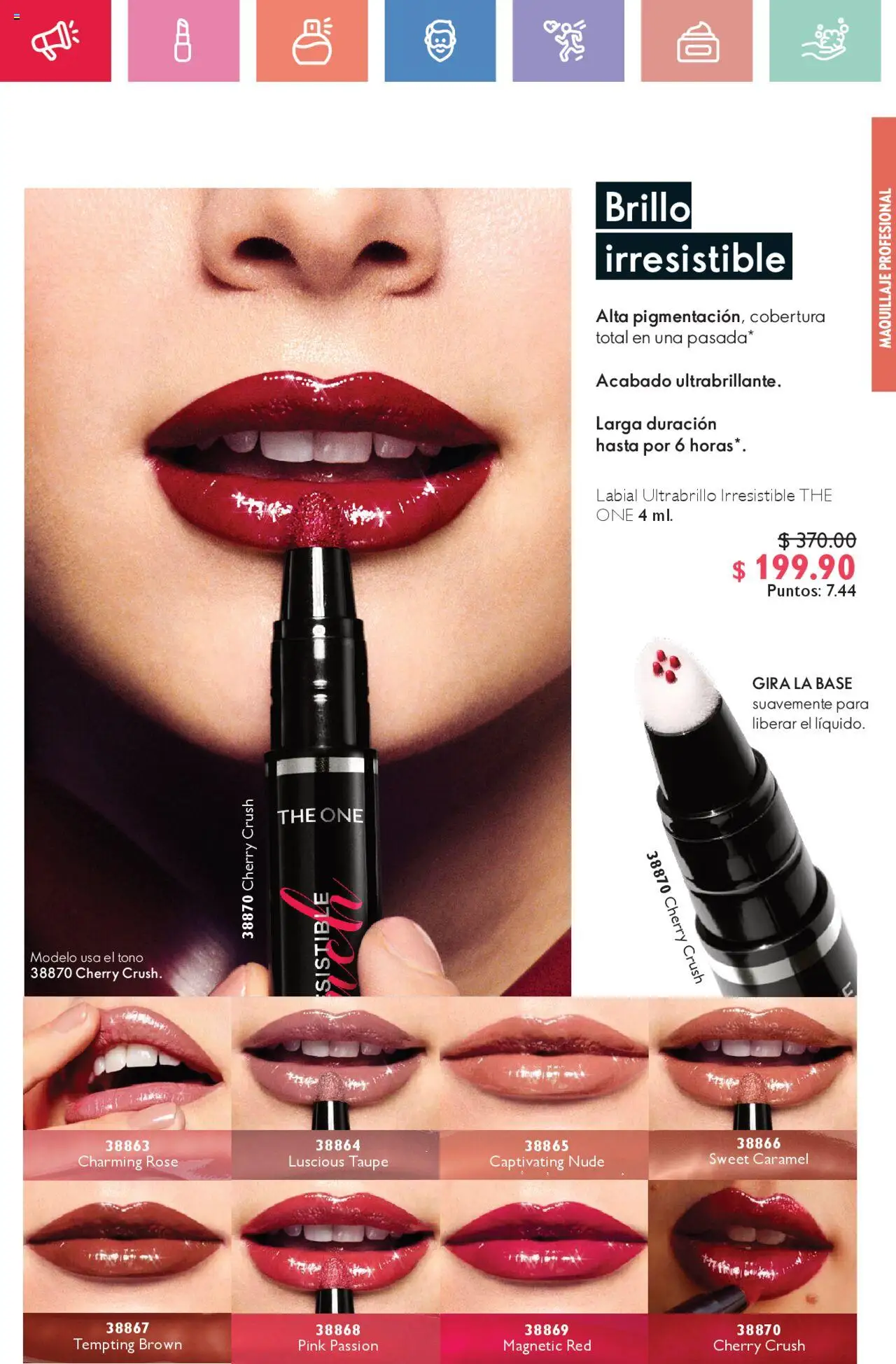 Nuevas ofertas de Oriflame válidas en toda la República Mexicana desde el 12.07.2025. ¡Encuentra las mejores ofertas en Oriflame campaña 10 2025! | Página: 43 | Productos: Brillo, Maquillaje